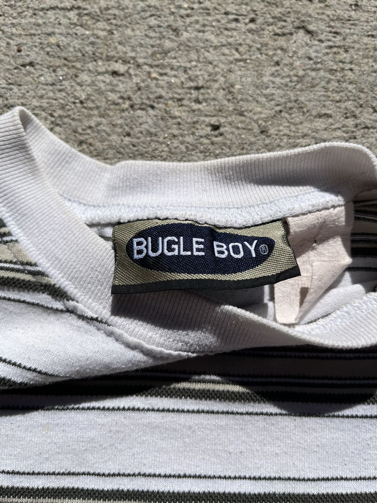 Bugle Boy Vintage Bugle Boy Striped Tee Size US M / EU 48-50 / 2 - 3 Thumbnail