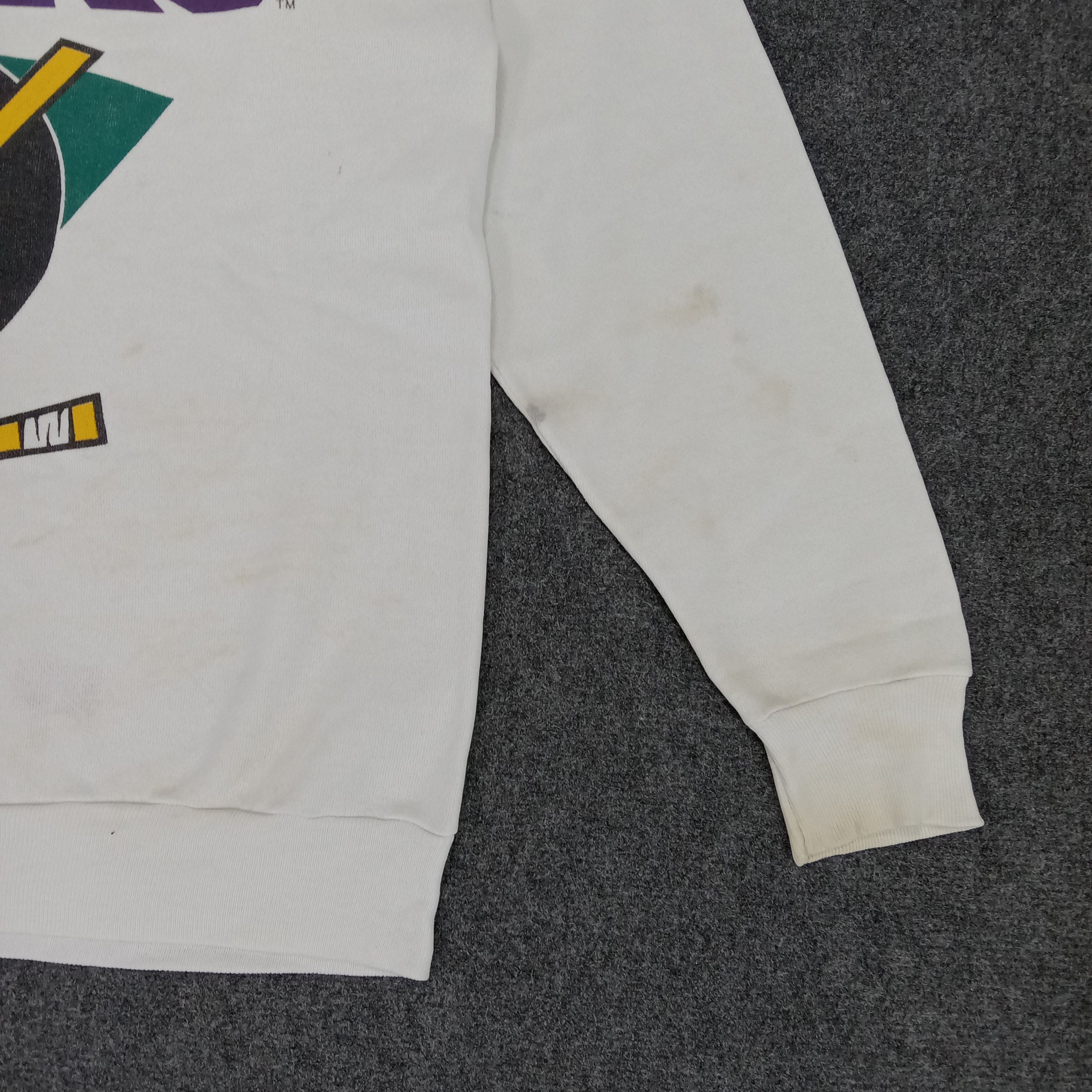 NHL × Vintage 90's Mighty Ducks American Sportswear NHL Sweatshirt Size US M / EU 48-50 / 2 - 3 Thumbnail