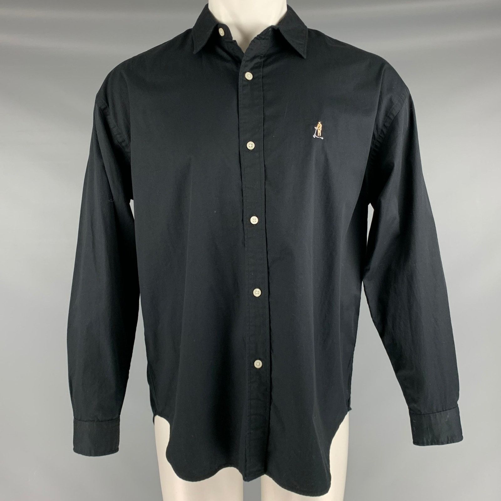 Other COEN JAPAN Size M Black Cotton Button Up Long Sleeve Shirt Size US M / EU 48-50 / 2 - 1 Thumbnail