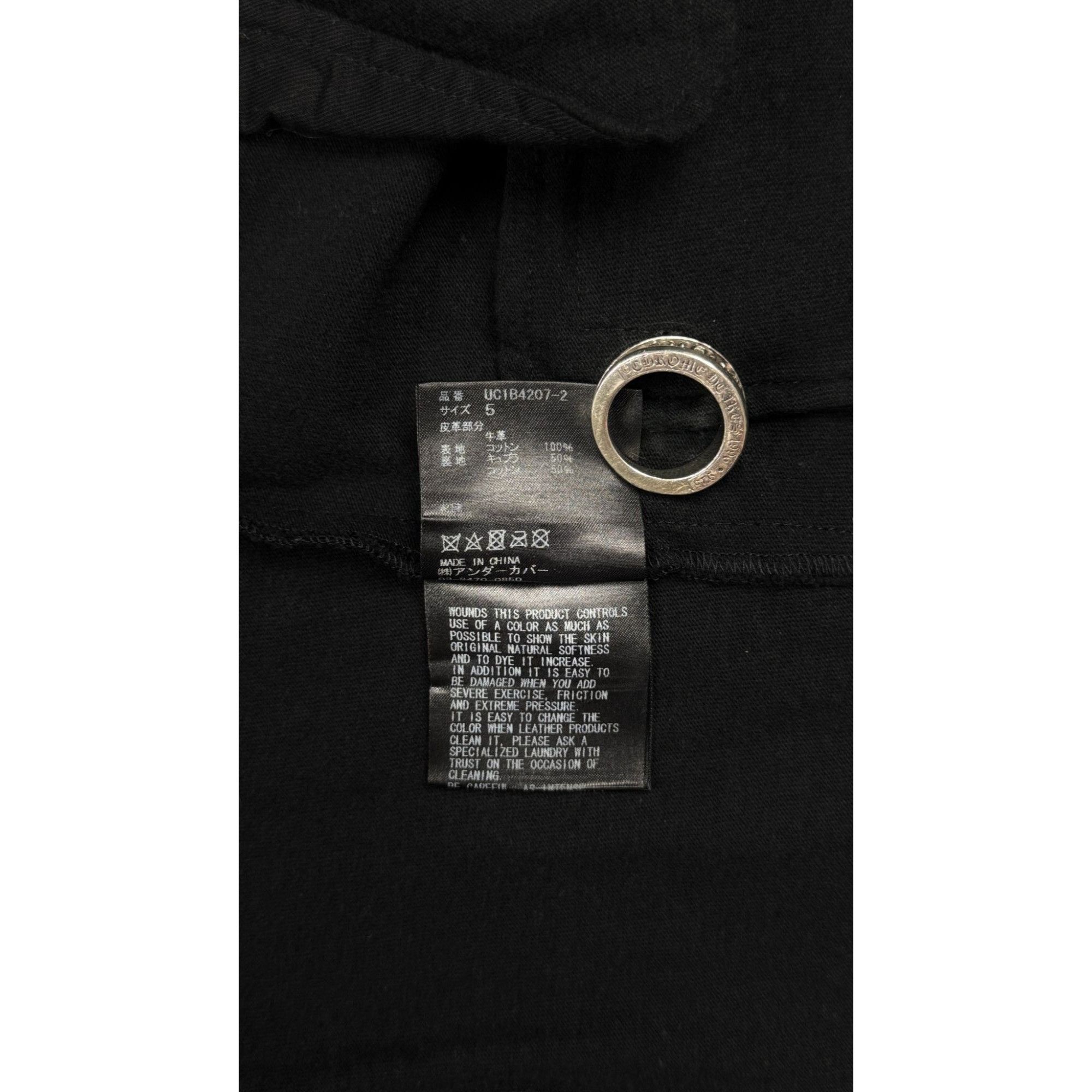 Undercover ♚ Undercover Hybrid Leather Jacket ♚ Size US XL / EU 56 / 4 - 11 Thumbnail