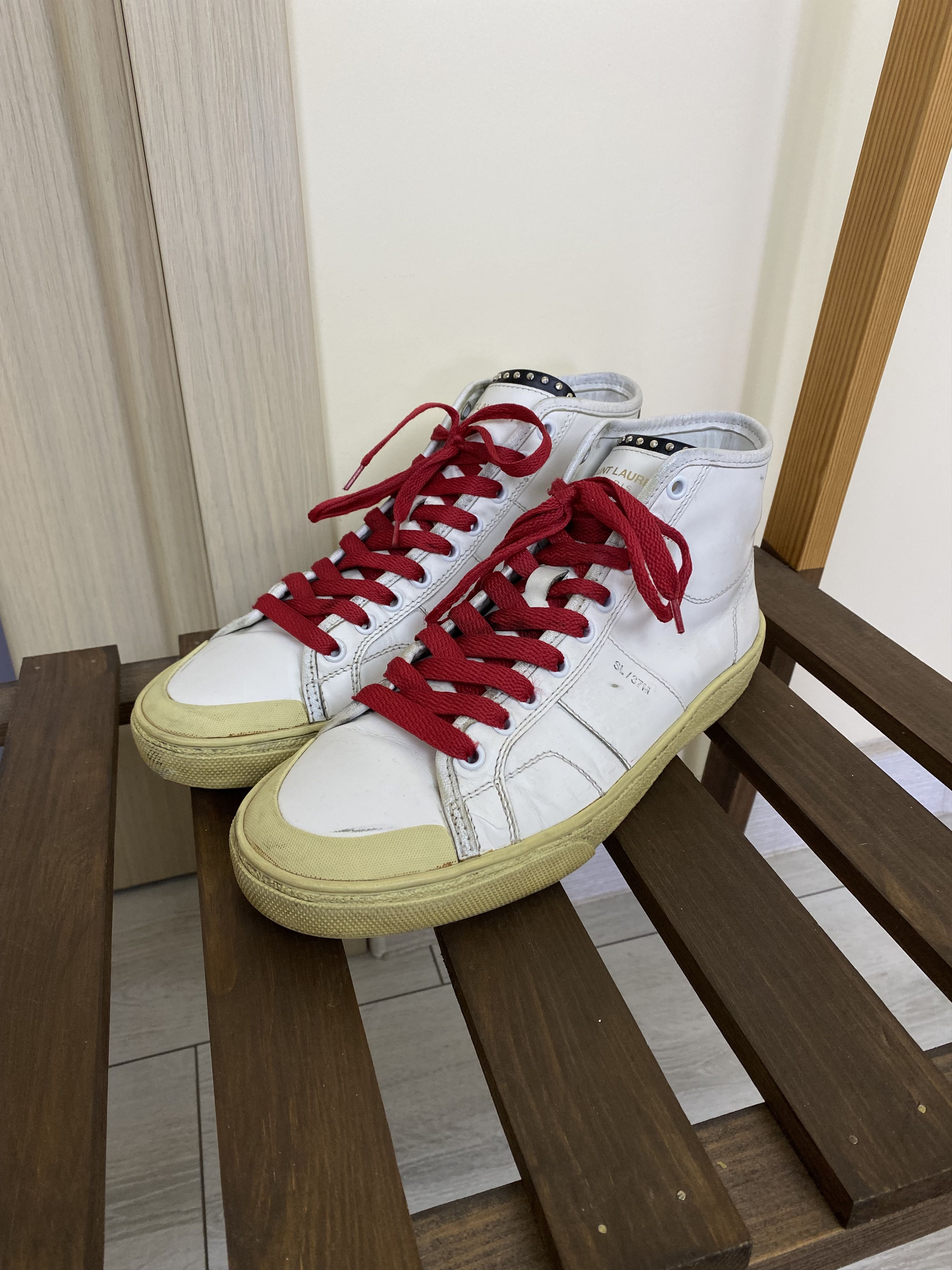 Saint Laurent Hedi Slimane ss16 dirty SL37/M sneakers