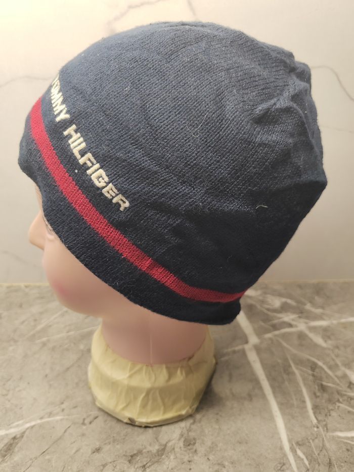Tommy Hilfiger Vintage Tommy Hilfiger Snowcap Beanie Size ONE SIZE - 4 Thumbnail