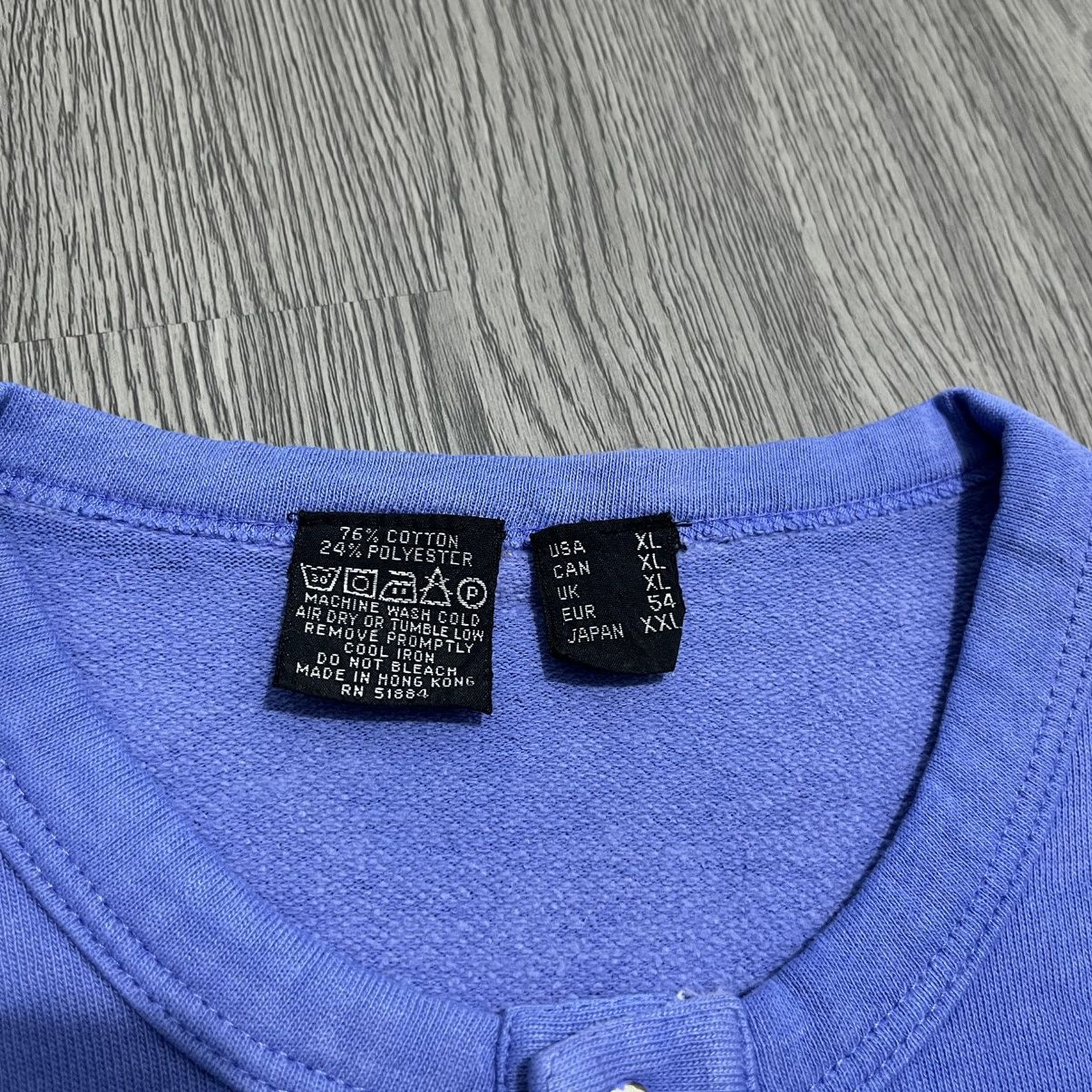 Patagonia 80s Patagonia Snap Button Pullover Sweatshirt Size US XL / EU 56 / 4 - 7 Thumbnail