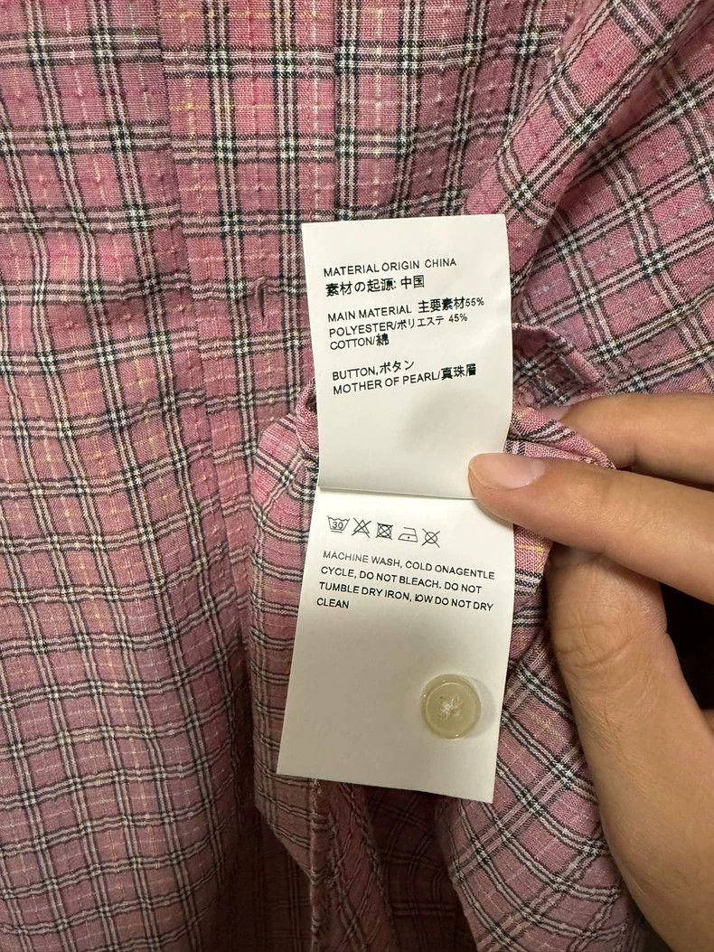Our Legacy Our LegacyPink shirt Size US L / EU 52-54 / 3 - 4 Thumbnail