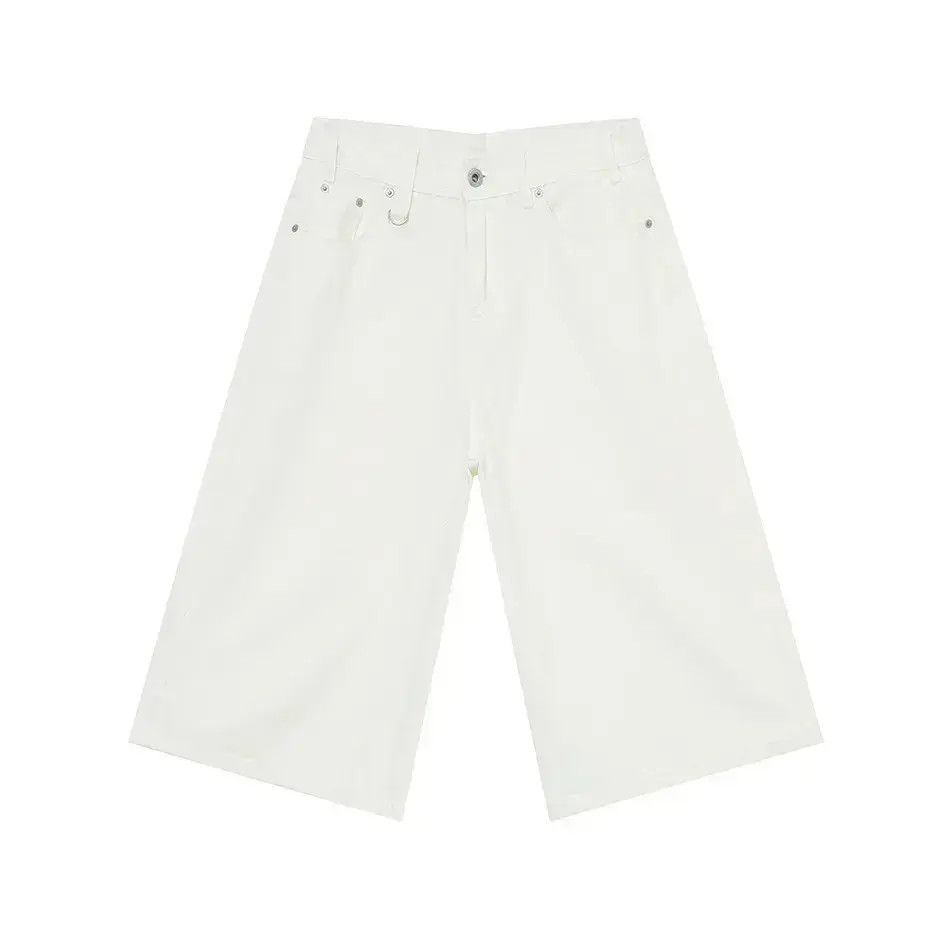 Japanese Brand Wide leg loose solid color denim shorts Size US 32 / EU 48 - 6 Thumbnail