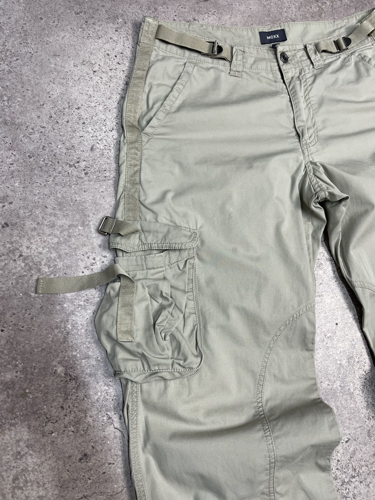 G-Star × Japanese Brand × Vintage Vintage Junya Watanabe Balenciaga Style Bondage Cargo Pants Size US 32 / EU 48 - 10 Thumbnail