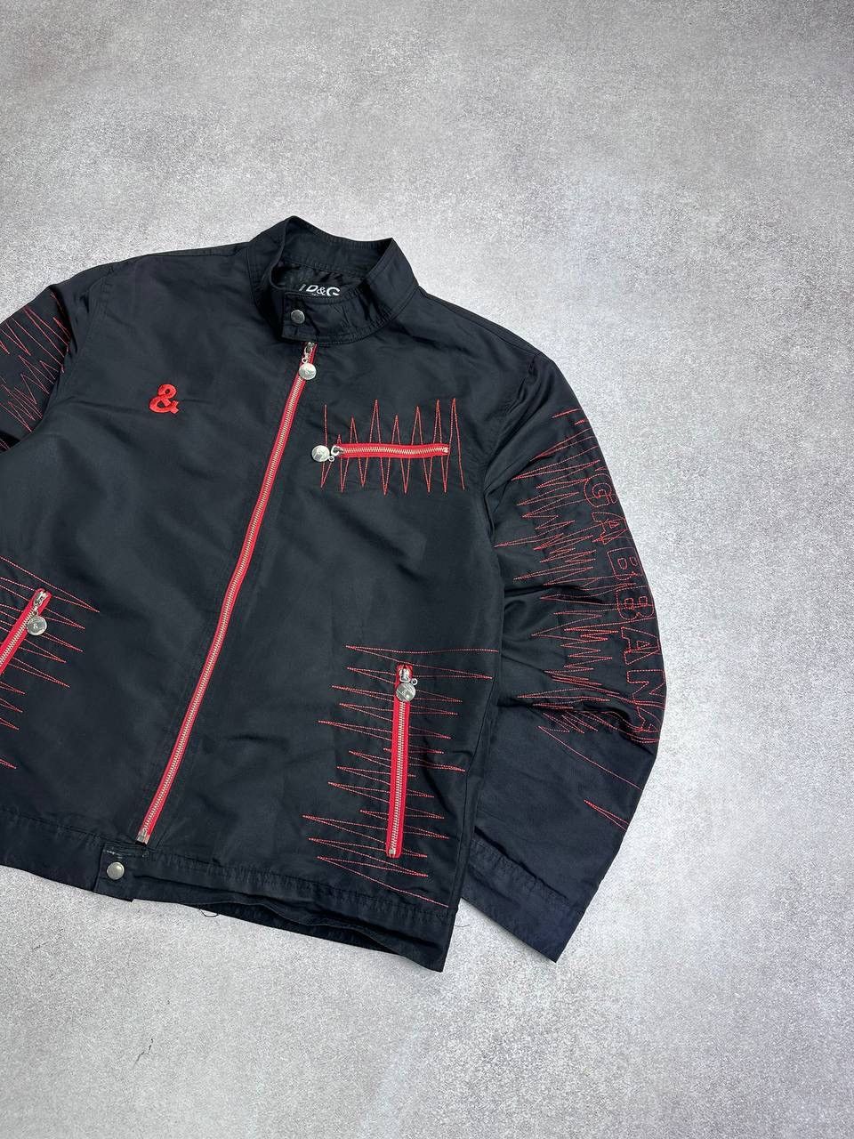 Dolce & Gabbana Vinatage 90's Dolce&Gabbana Racing Embroidery Jacket Rare XL Size US XL / EU 56 / 4 - 2 Thumbnail