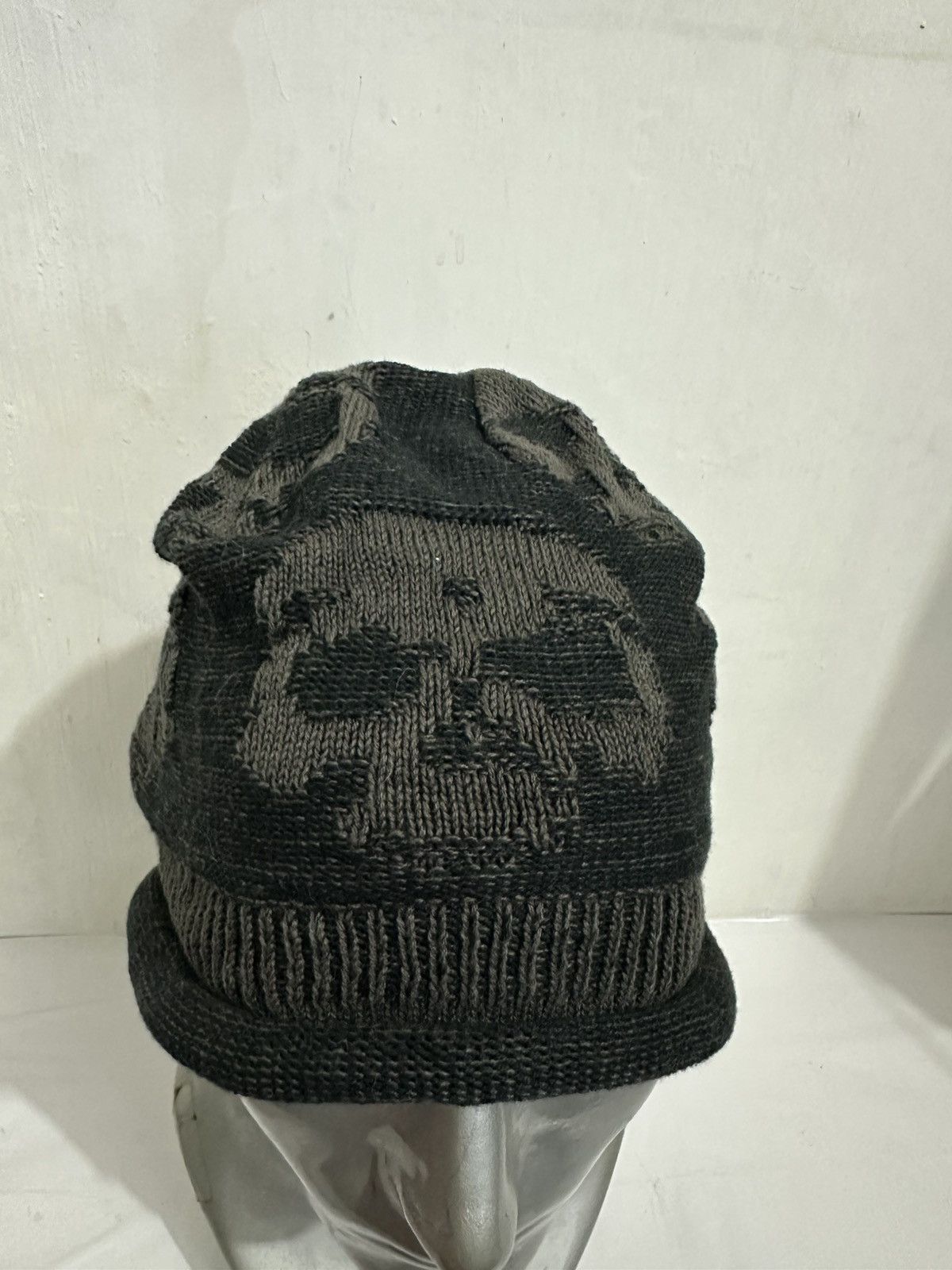 Other Unknown Japanese Skull Knitted Beanie Punk Bondage Hats Size ONE SIZE - 2 Thumbnail