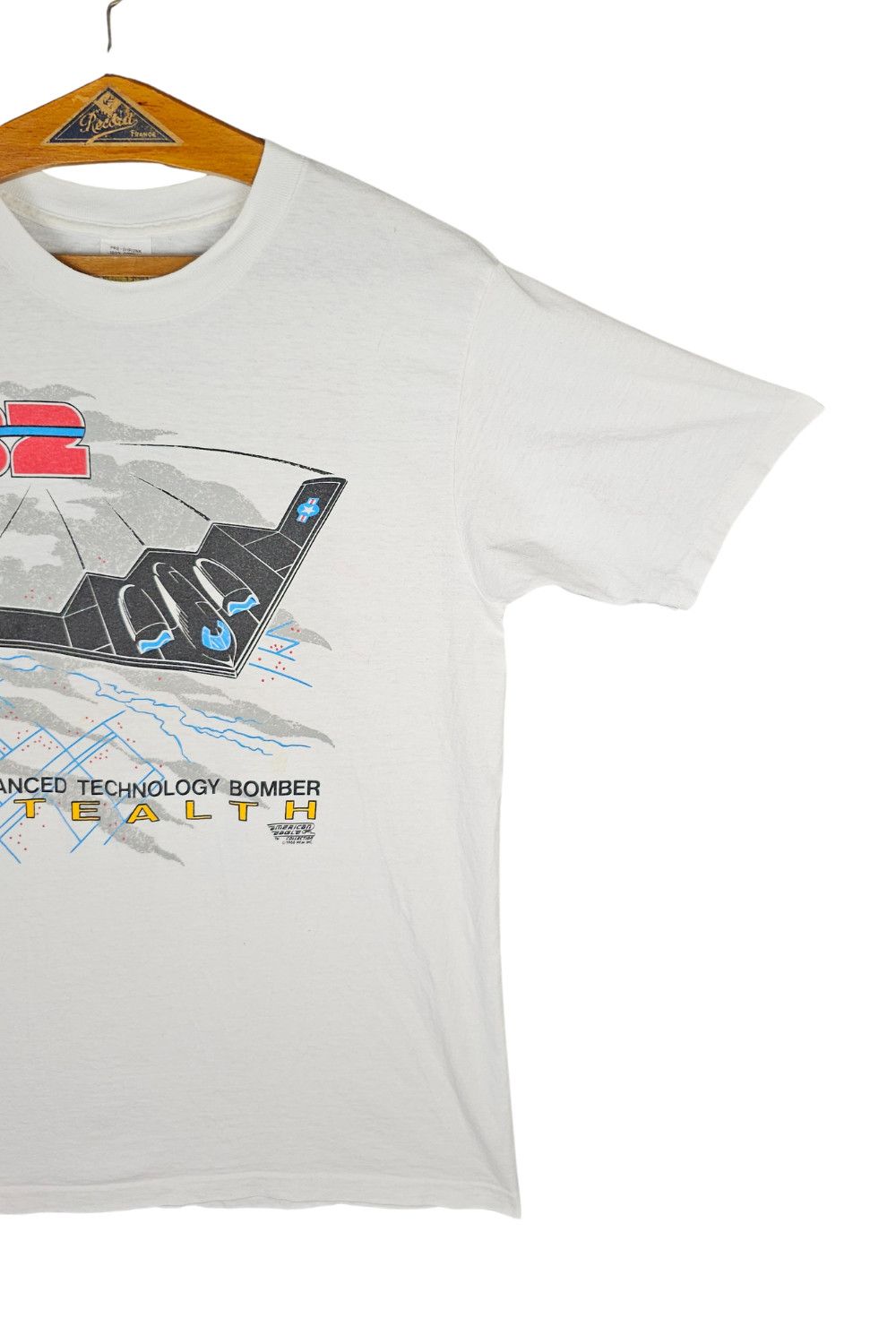 Fruit Of The Loom 1988 B-2 “Advanced Technology Bomber – Stealth” Tee | USA Size US L / EU 52-54 / 3 - 5 Thumbnail