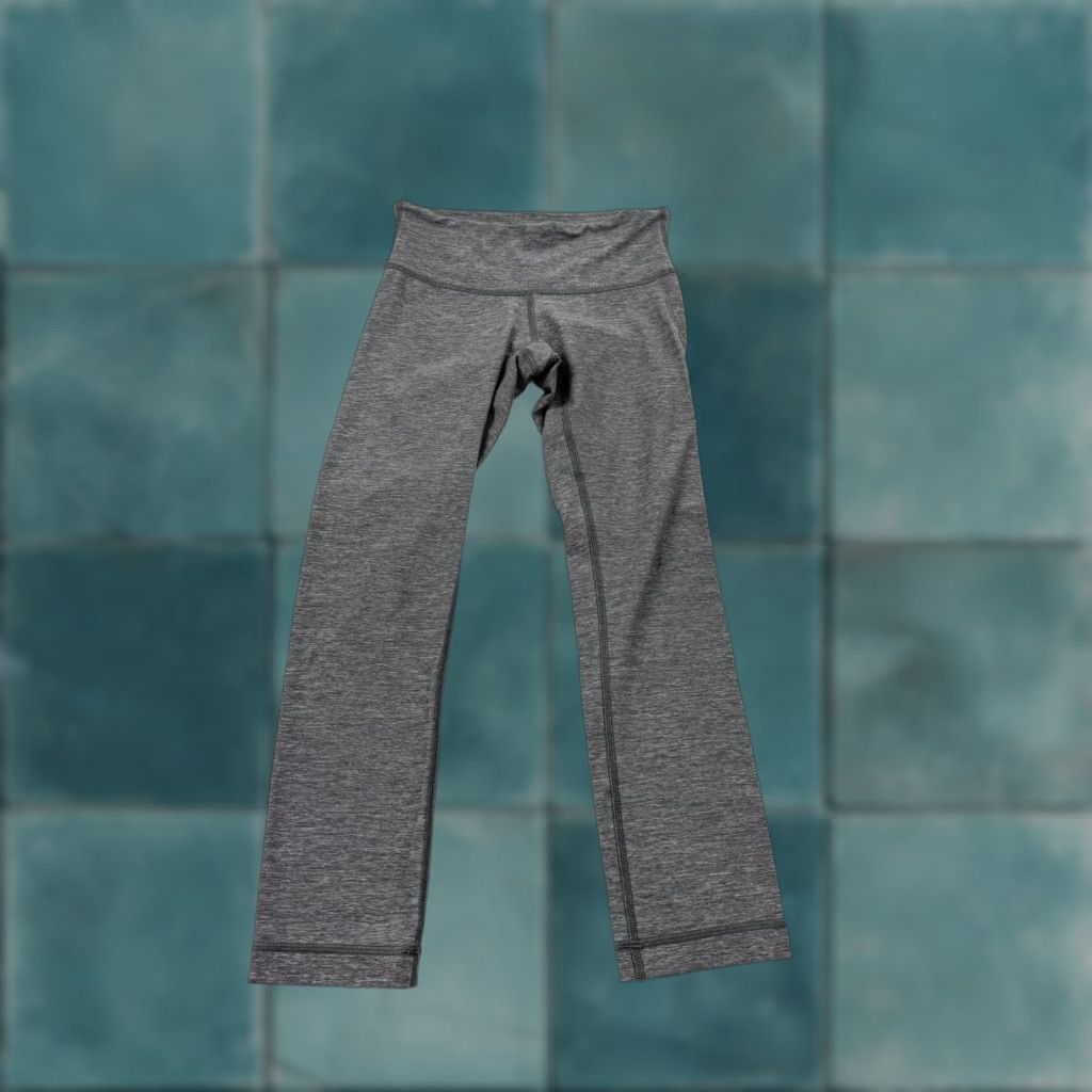 Lululemon Lululemon Pants Womens 2 Gray Straight Leg Yoga Activewear Athletic Gym Size 26" / US 2 / IT 38 - 1 Thumbnail