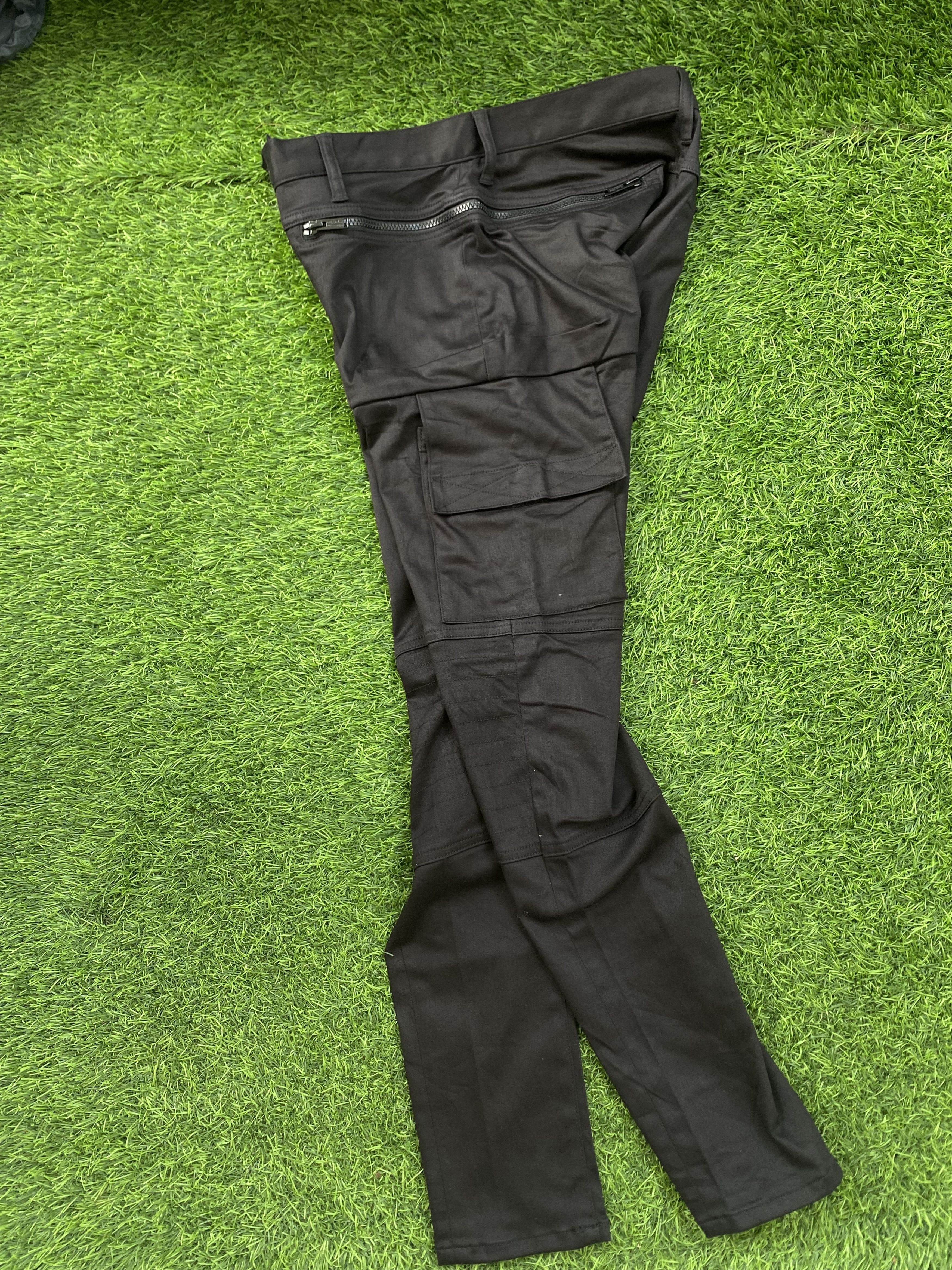 image of Undercover Multipocket Cargo Bikers Pants in Black, Men's (Size 30)