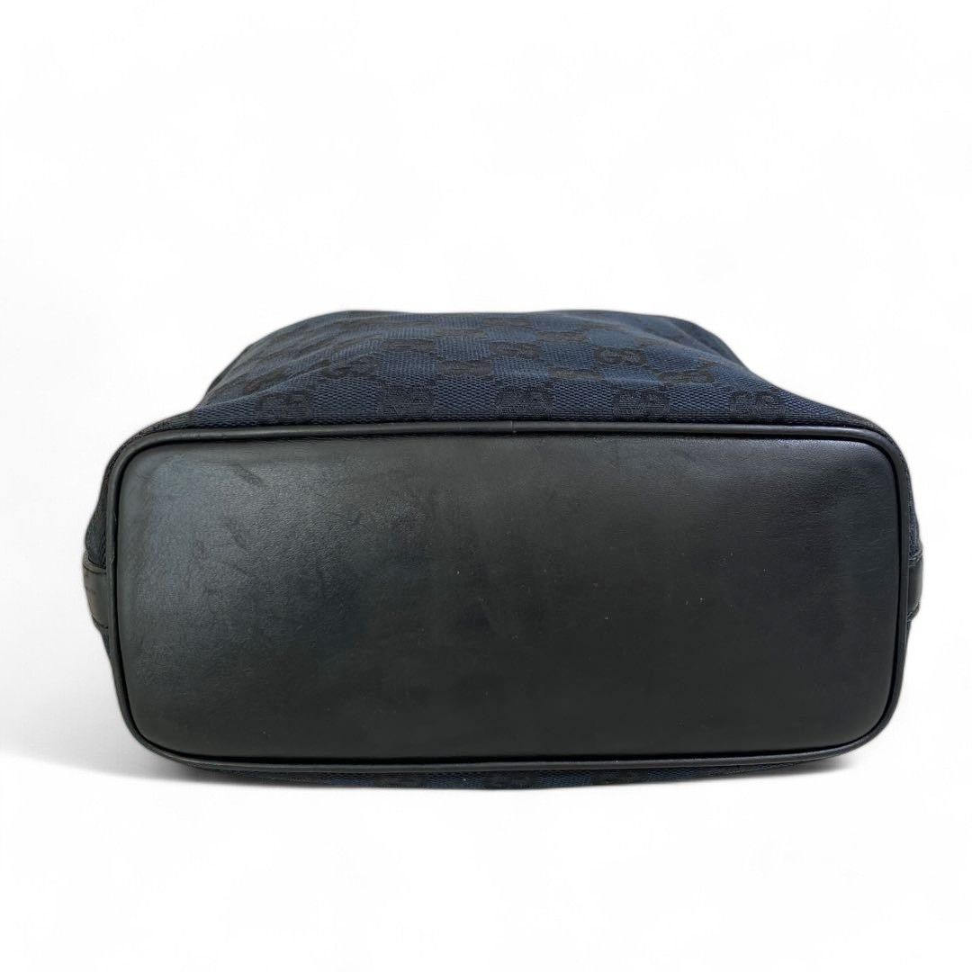 Gucci Gucci - Shoulder Bag Monogram Black Leather GG Size ONE SIZE - 5 Thumbnail