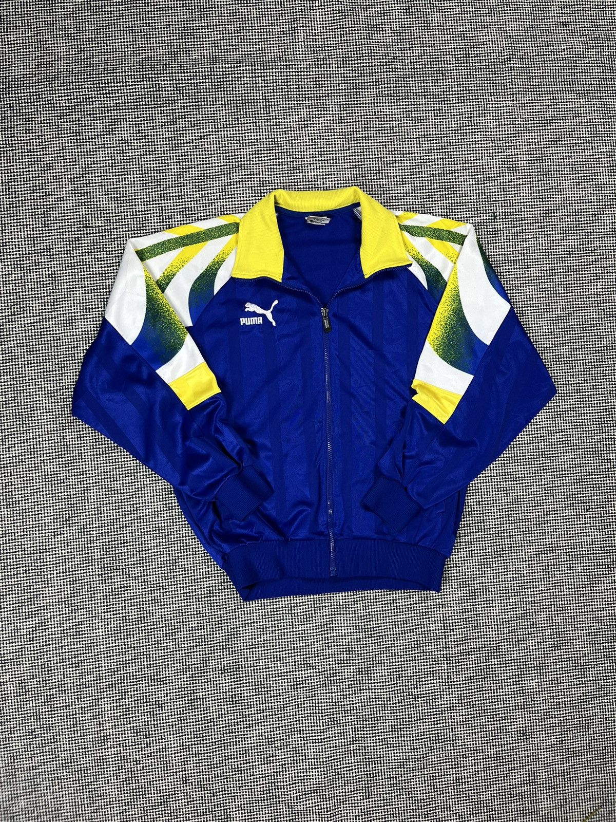 Puma × Vintage 80s/90s vintage puma track jacket zip up Size US M / EU 48-50 / 2 - 2 Thumbnail