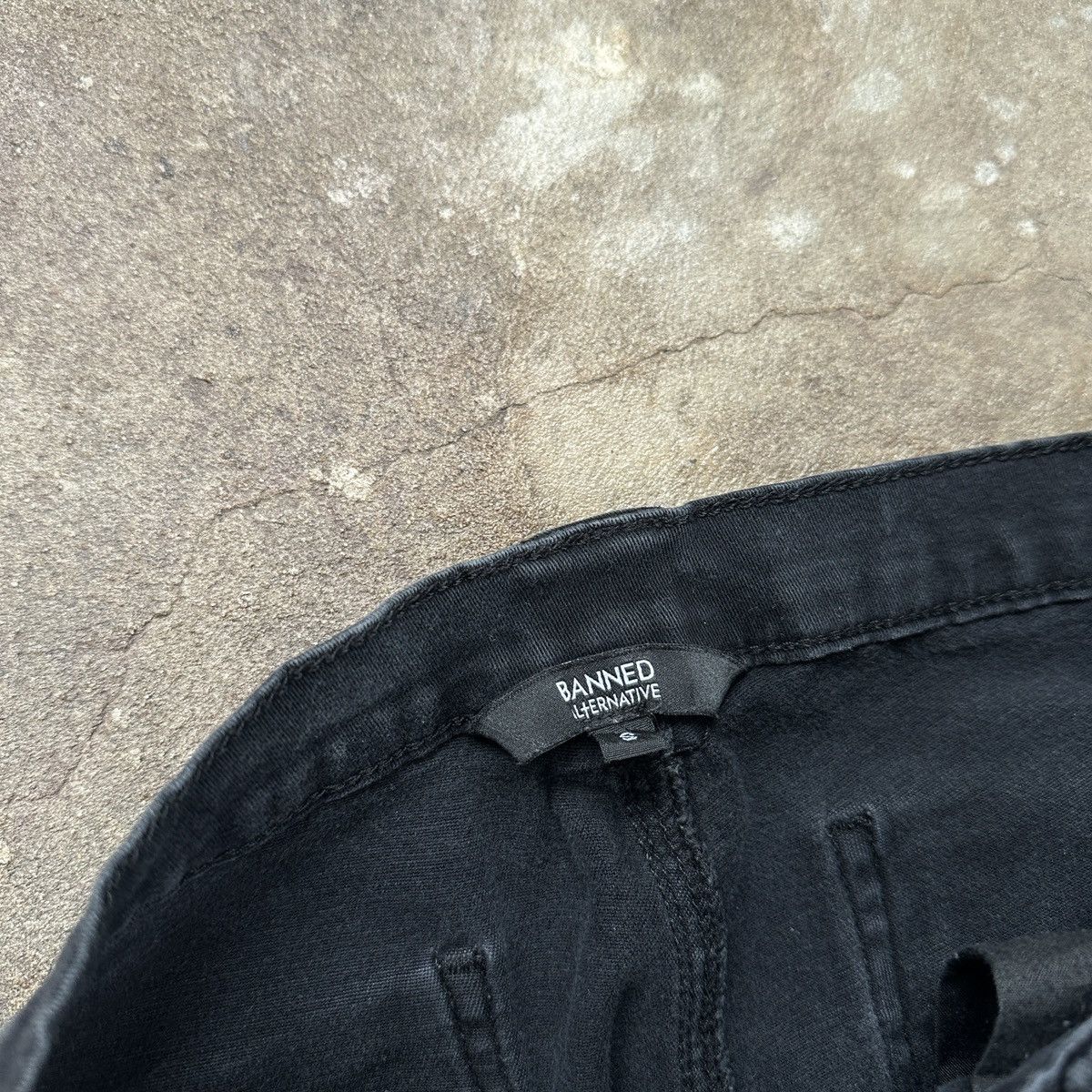 Beauty Beast × Seditionaries Vintage Banned Alternative Punk Ringed Zip Flared Pants Size 28" / US 6 / IT 42 - 7 Thumbnail