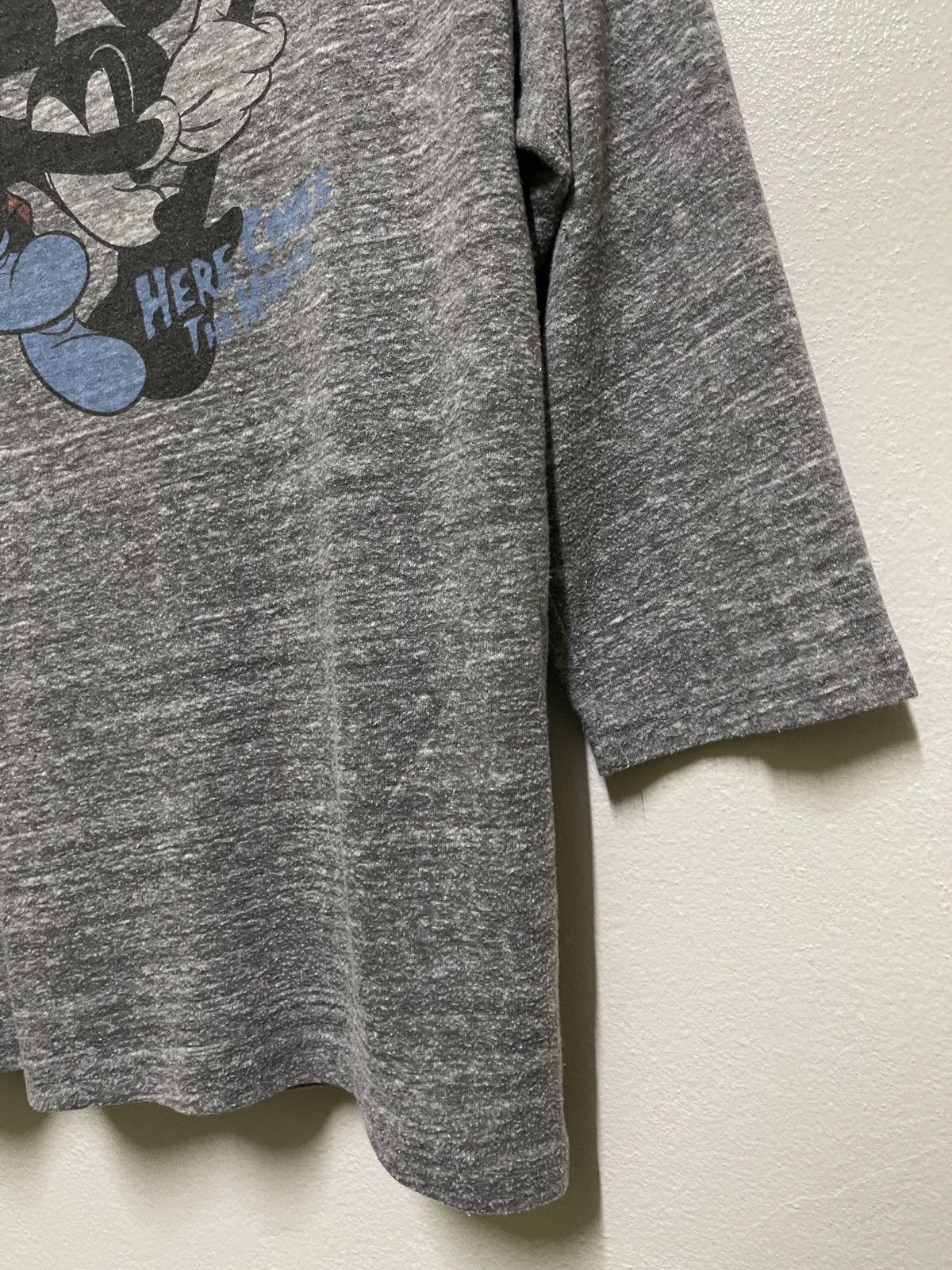 Beams Plus × Mickey Mouse Beams Mickey Raglan T Shirt Size US M / EU 48-50 / 2 - 7 Thumbnail