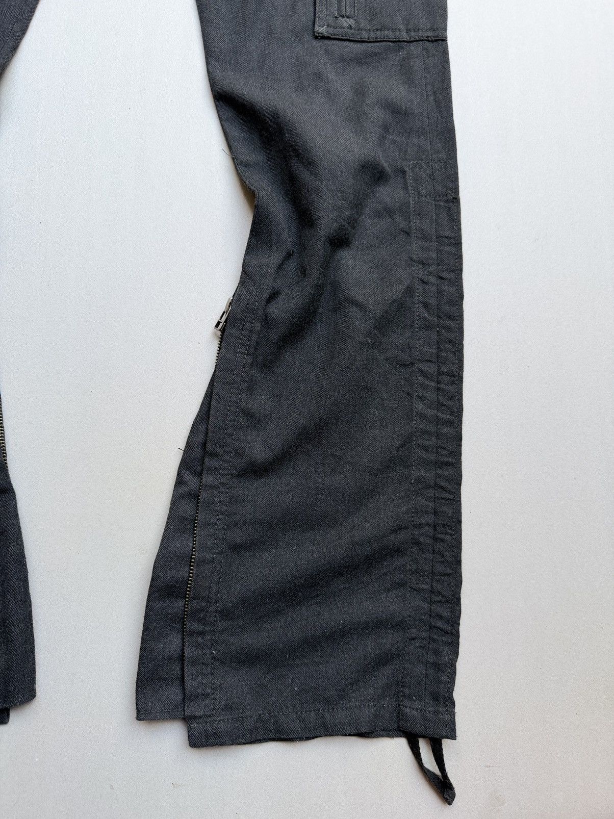 5351 POUR LES HOMMES lace up flare pants Size US 27 - 3 Thumbnail