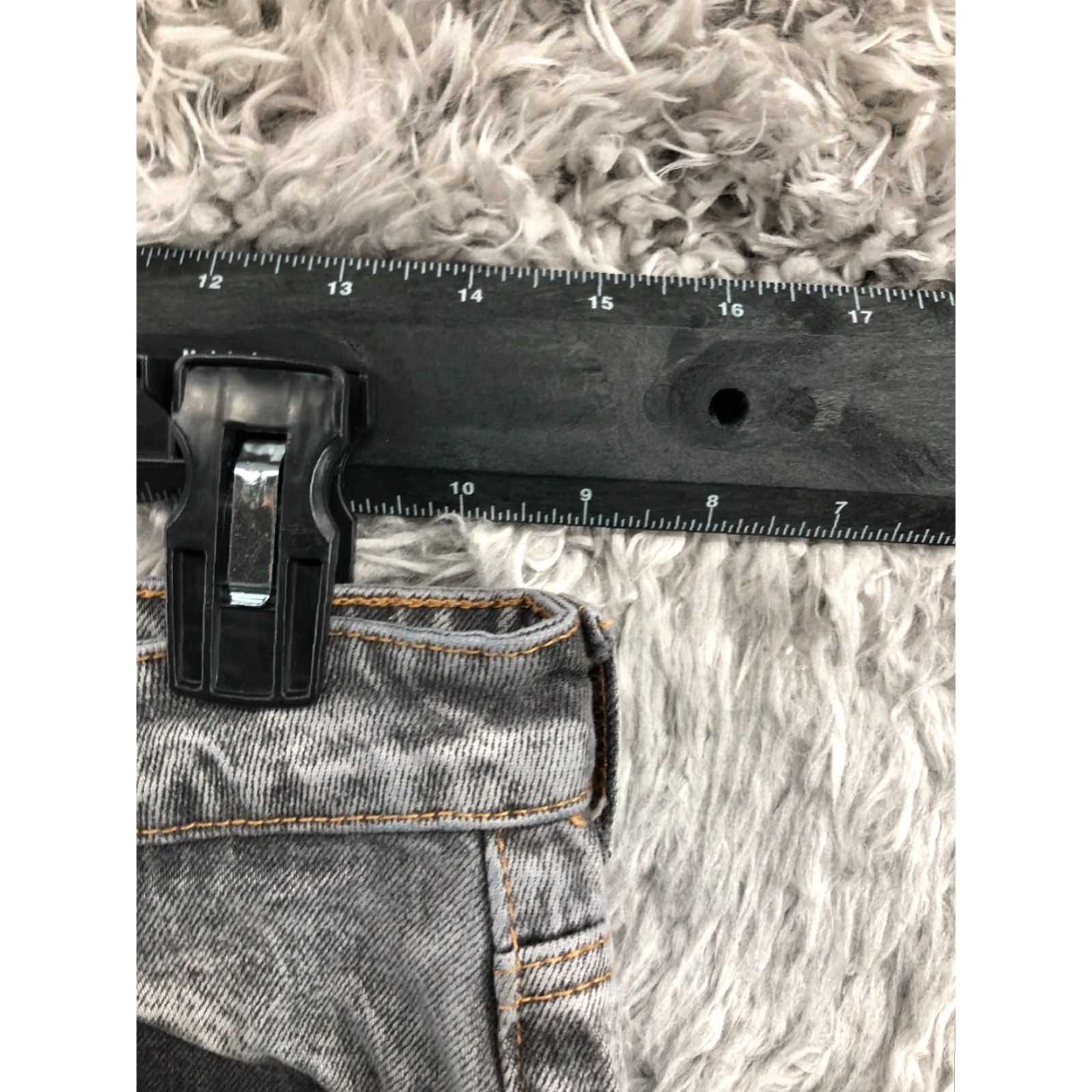 Bershka Bershka Jeans Denim Mom Jeans Size 4 Womens Medium Wash Charcoal Gray Regular Rise 28 in 5-Pocket Belt Loops Practice: Zip Size 27" / US 4 / IT 40 - 2 Thumbnail
