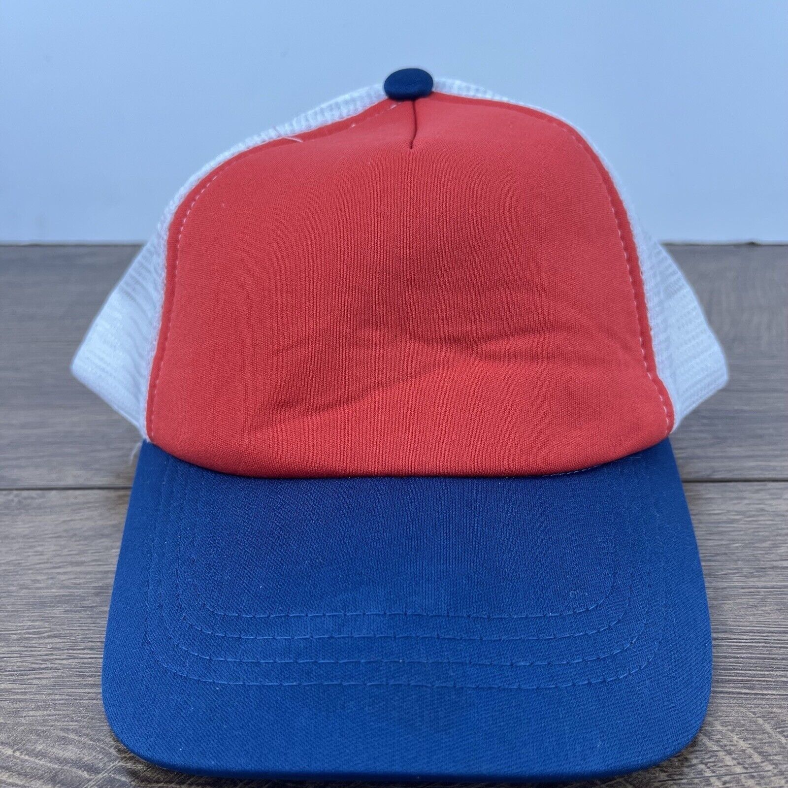 Other Plain Red Blue Snapback Hat Red Hat Adjustable Red Adult Siz Size ONE SIZE - 1 Thumbnail