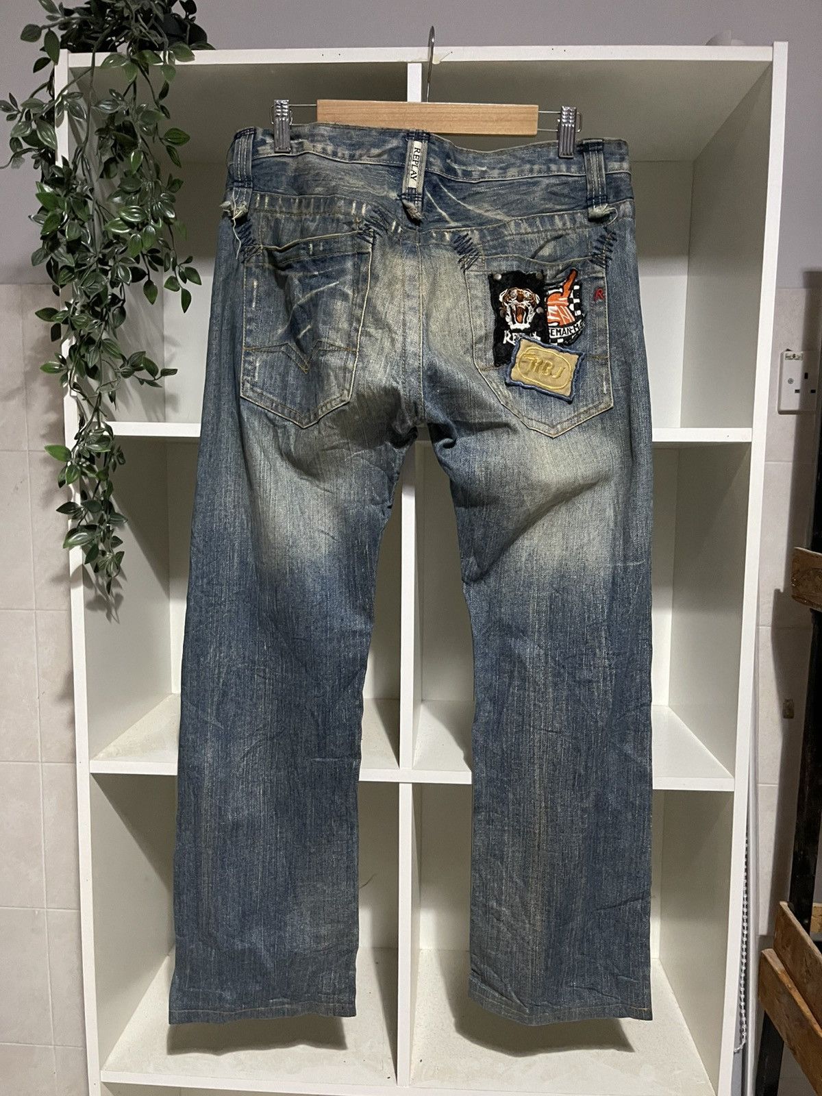 Replay Replay Distressed denim Size US 33 - 1 Thumbnail