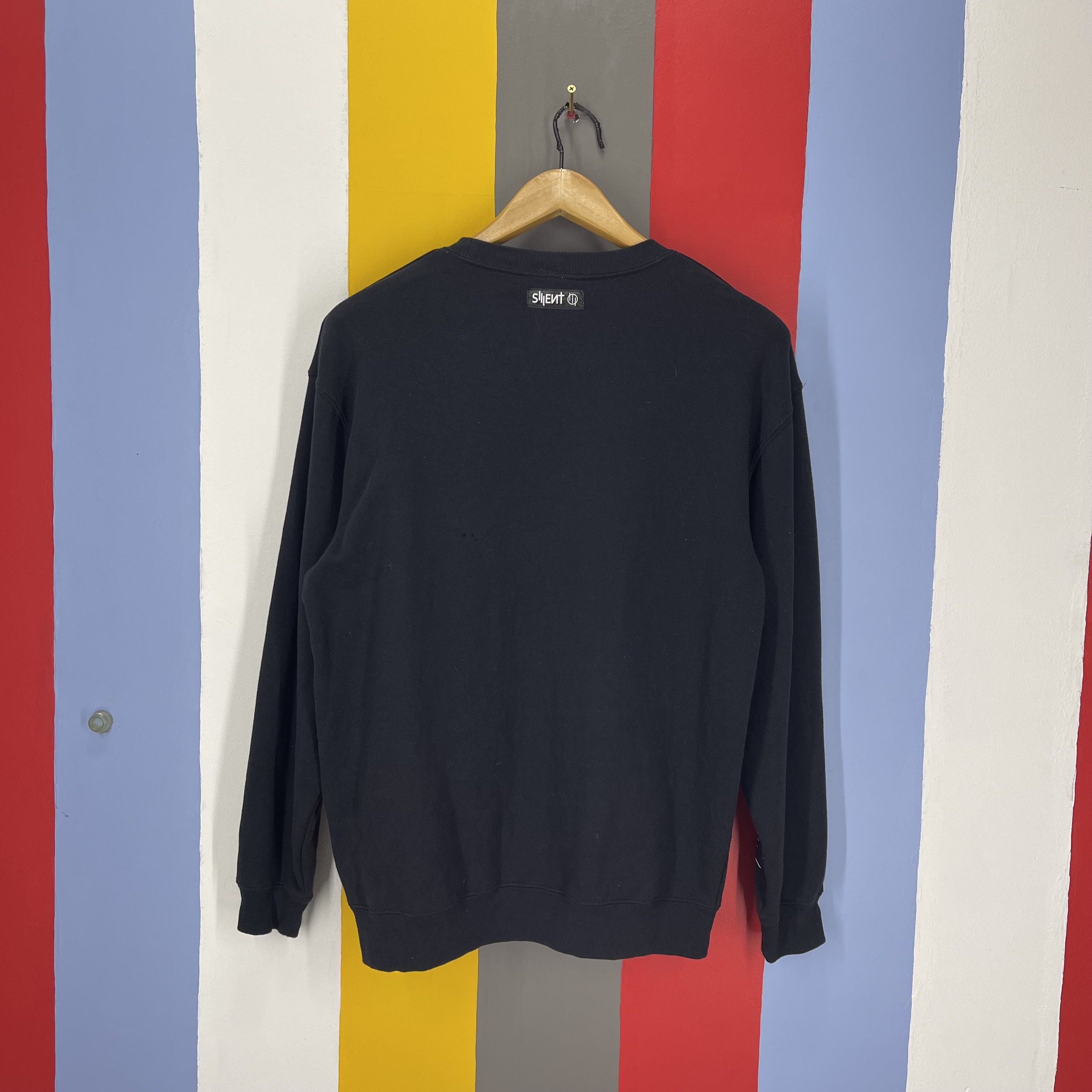Japanese Brand SILENT Full Print Crew Neck Sweatshirt #1716/06 Size US M / EU 48-50 / 2 - 10 Thumbnail