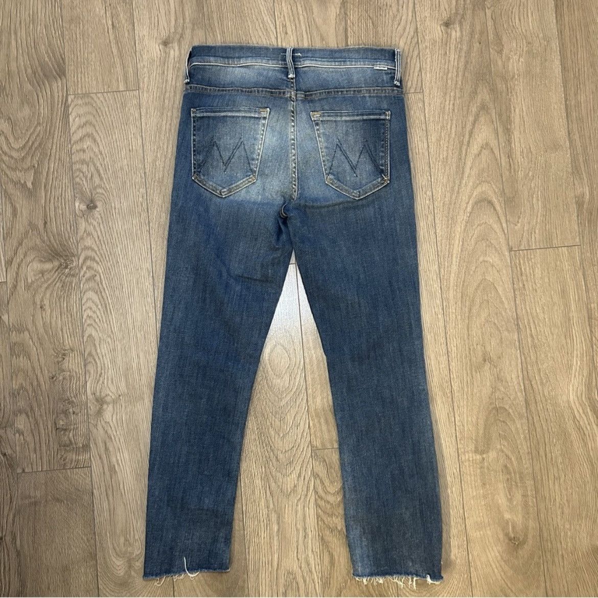 MOTHER MOTHER Insider Crop Step Fray in Not Rough Enough Size 27 Size 27" / US 4 / IT 40 - 3 Thumbnail