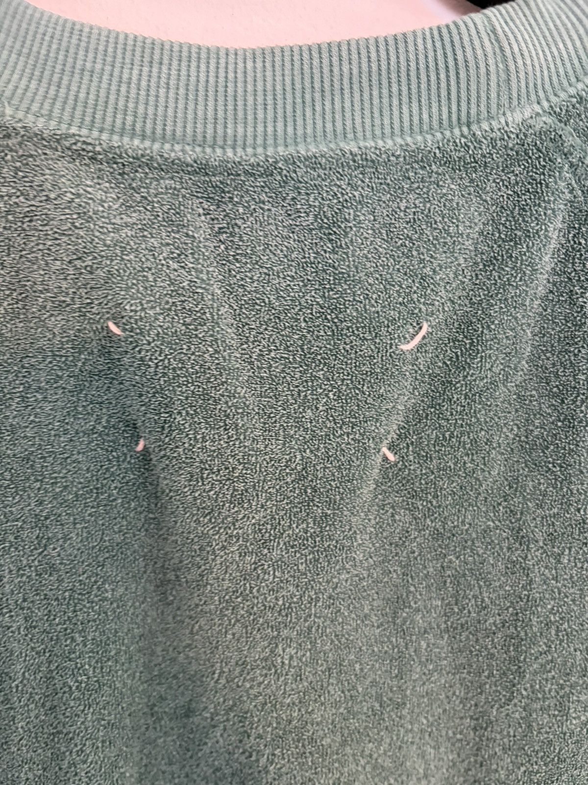 Maison Margiela Perfect vintage Margiela green short sleeve knit Size US L / EU 52-54 / 3 - 3 Thumbnail