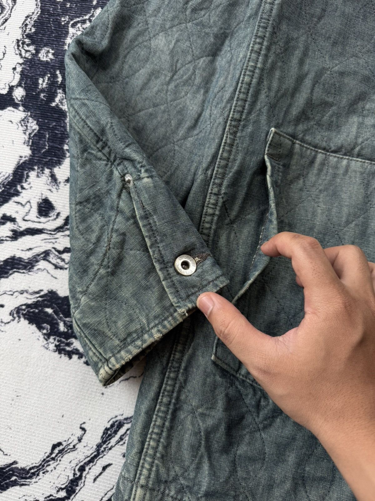 Devilock × Junya Watanabe × Vintage Devilock Vengeance Chore Denim Jacket Size US M / EU 48-50 / 2 - 4 Thumbnail