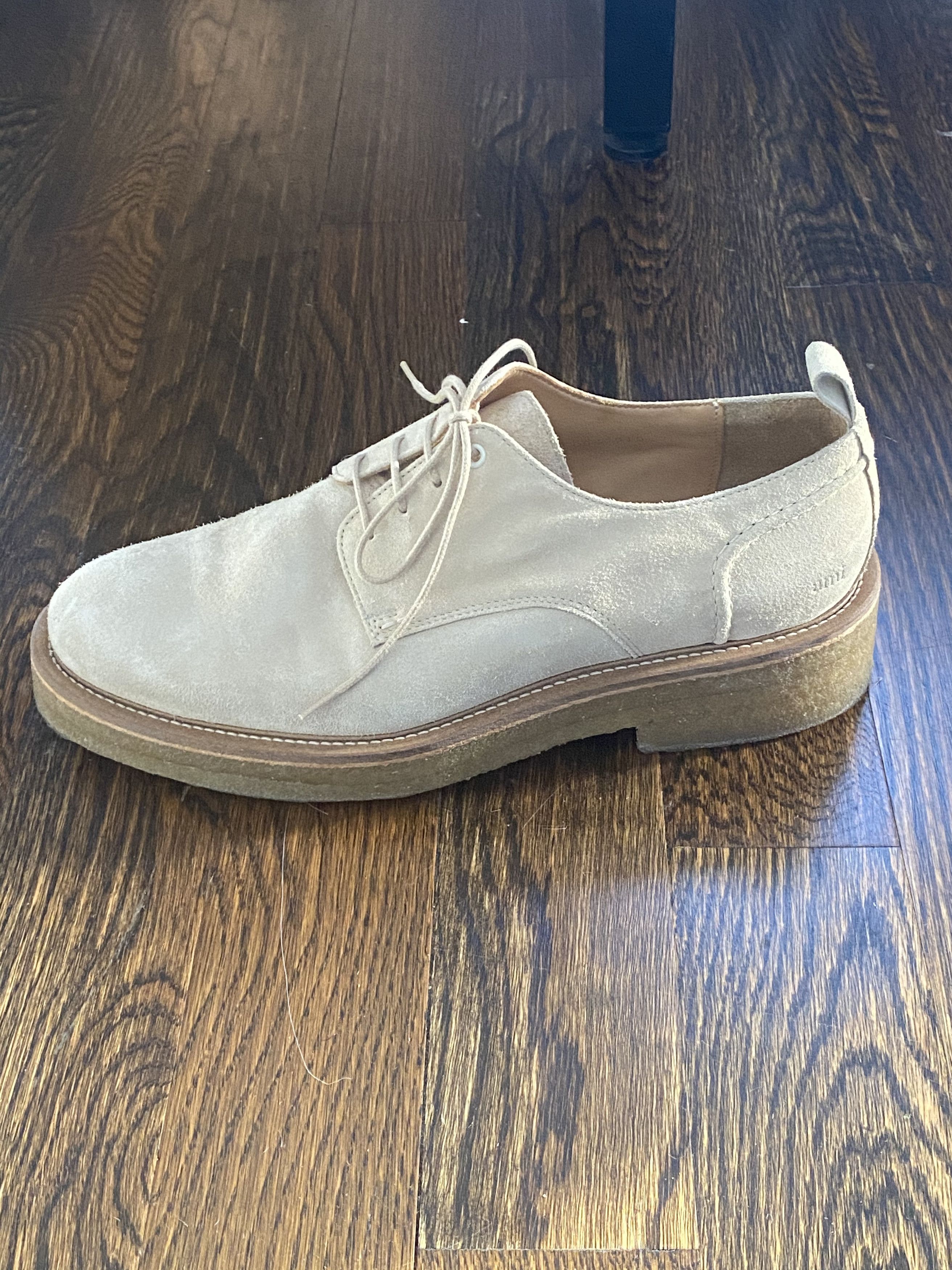 AMI AMI Paris beige derby shoes Size US 11.5 / EU 44-45 - 6 Thumbnail