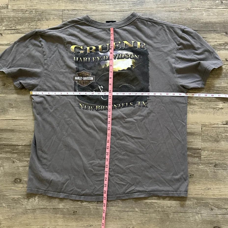 Harley Davidson Vintage Harley Davidson Flames Motorcycle T-Shirt Size US XXL / EU 58 / 5 - 6 Thumbnail