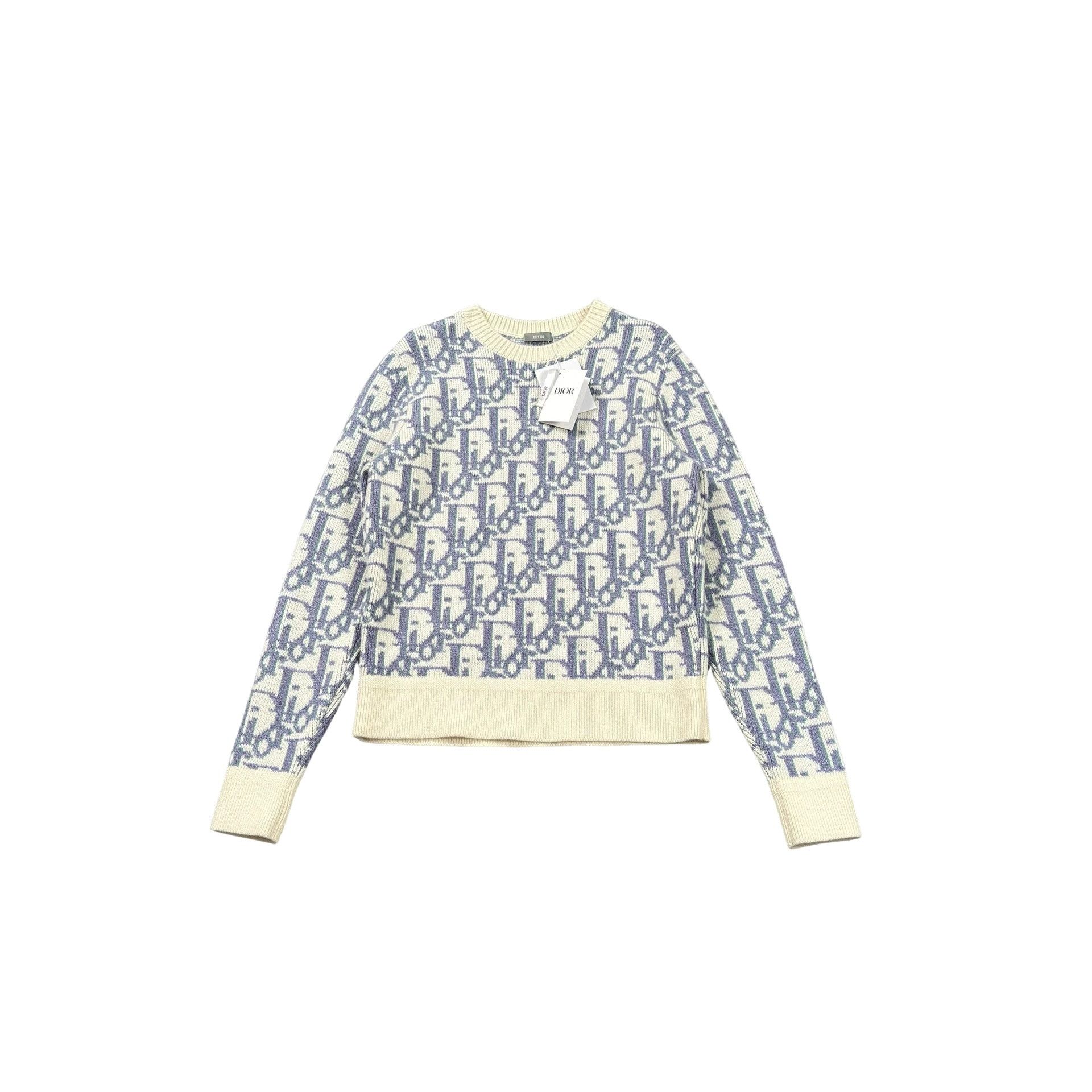 Dior Dior Oblique Monogram Wool Sweater M Size US M / EU 48-50 / 2 - 1 Thumbnail