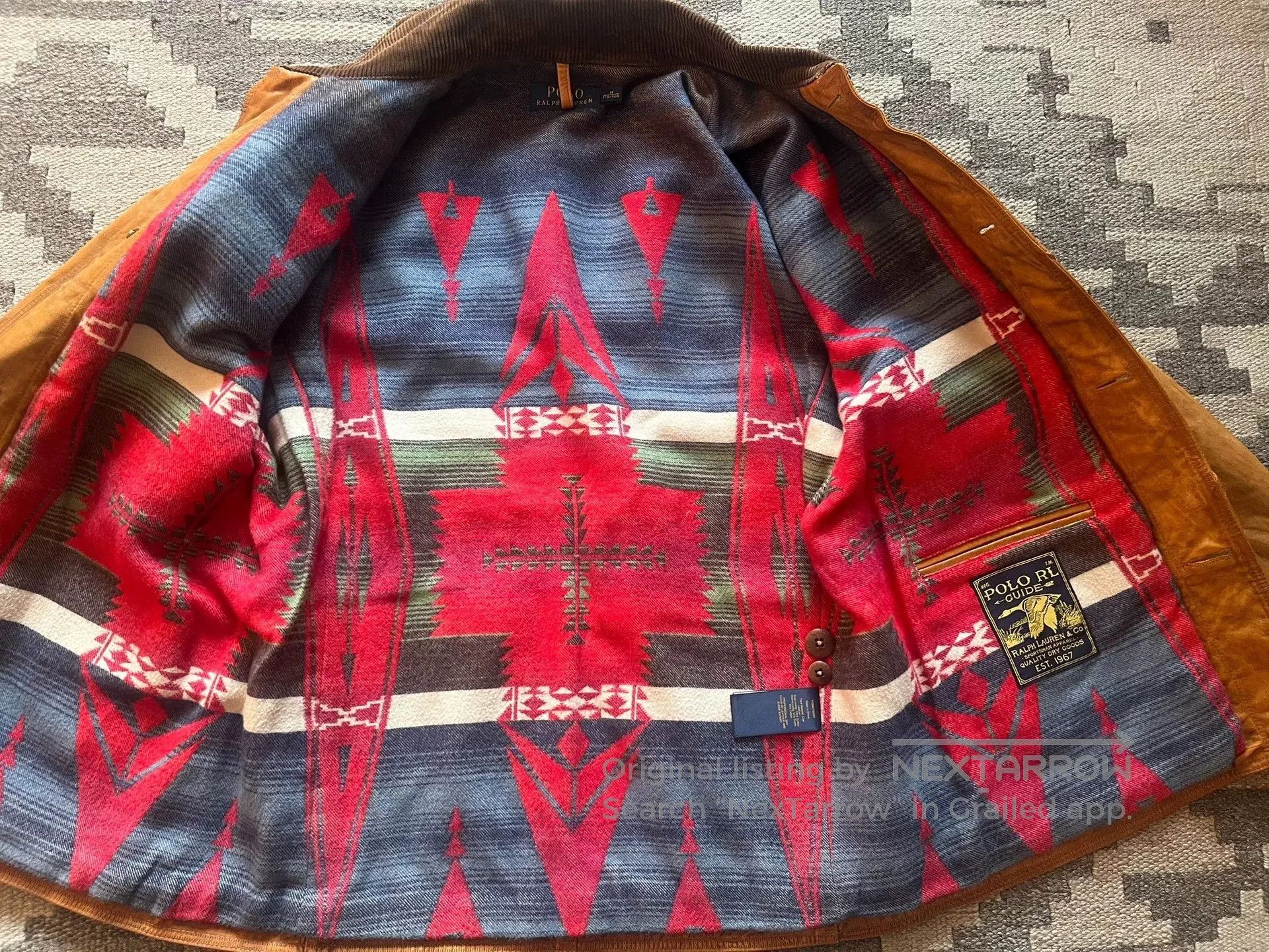 RRL Ralph Lauren Ralph Lauren RRL Leather Safari Vest. Size US M / EU 48-50 / 2 - 5 Thumbnail