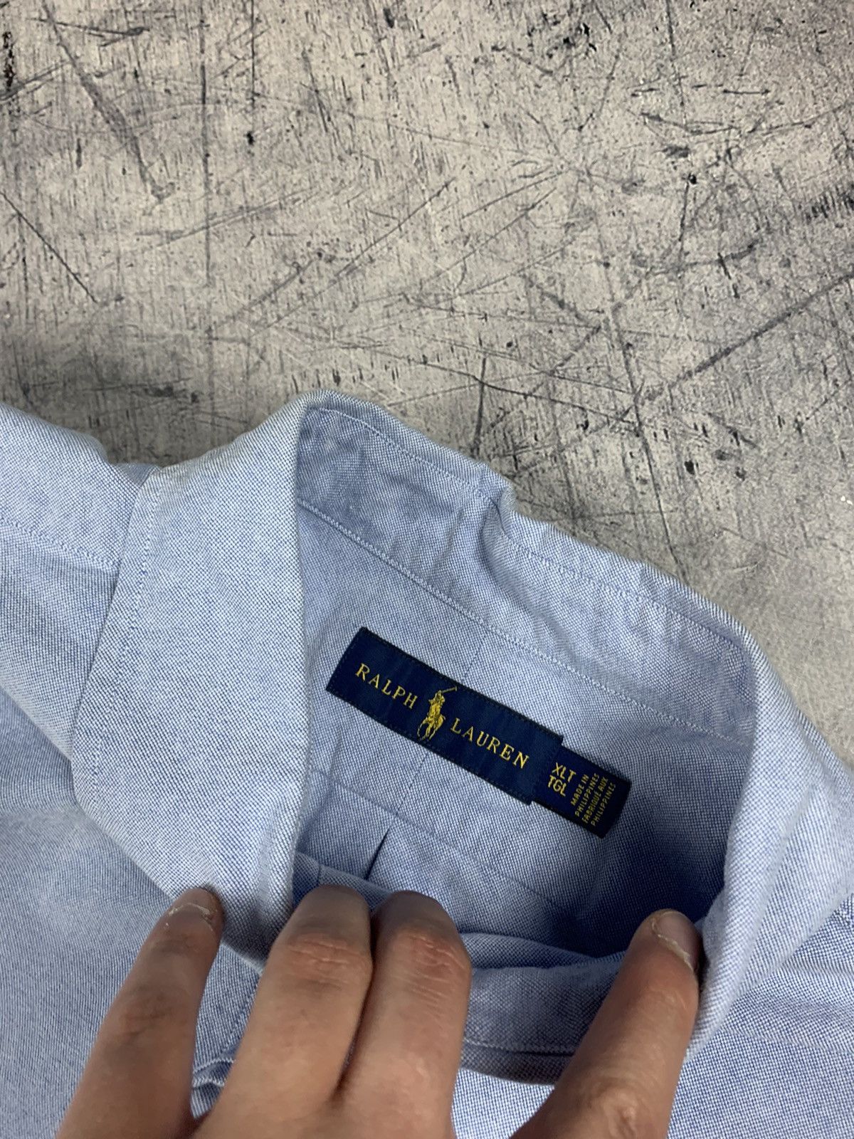 Ralph Lauren Ralph Lauren Oxford Shirt Short Sleeve Buttons Ups Mens XL Size US XL / EU 56 / 4 - 7 Thumbnail
