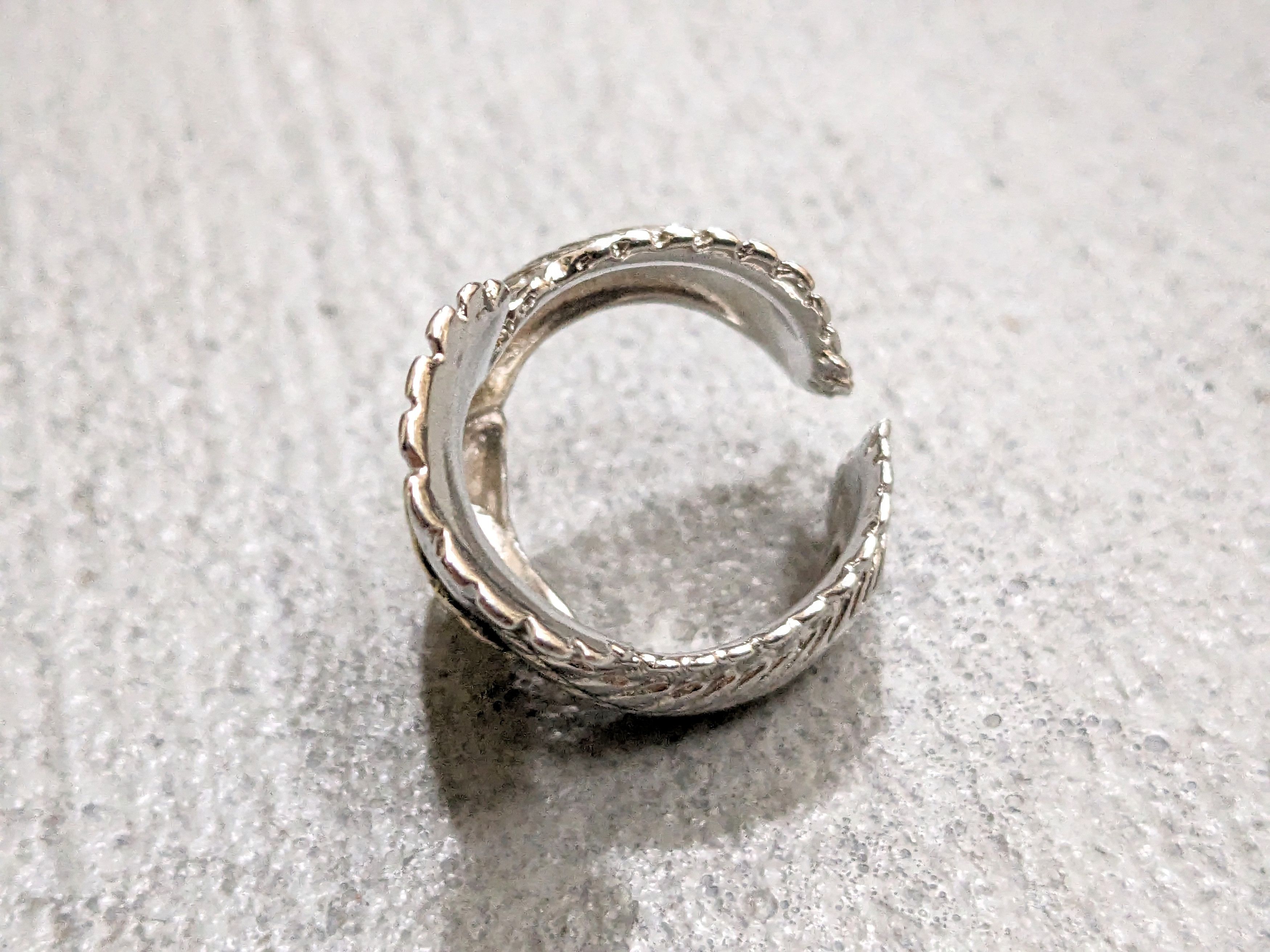 Jewelry Stainless Steel Ring Eagle Size 9 Gold Two-tone USA Size ONE SIZE - 10 Thumbnail