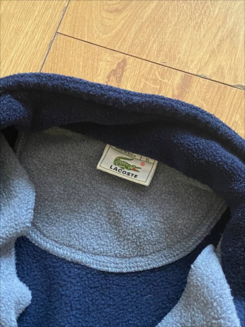 Vintage Lacoste Half-Zip Fleece Pullover