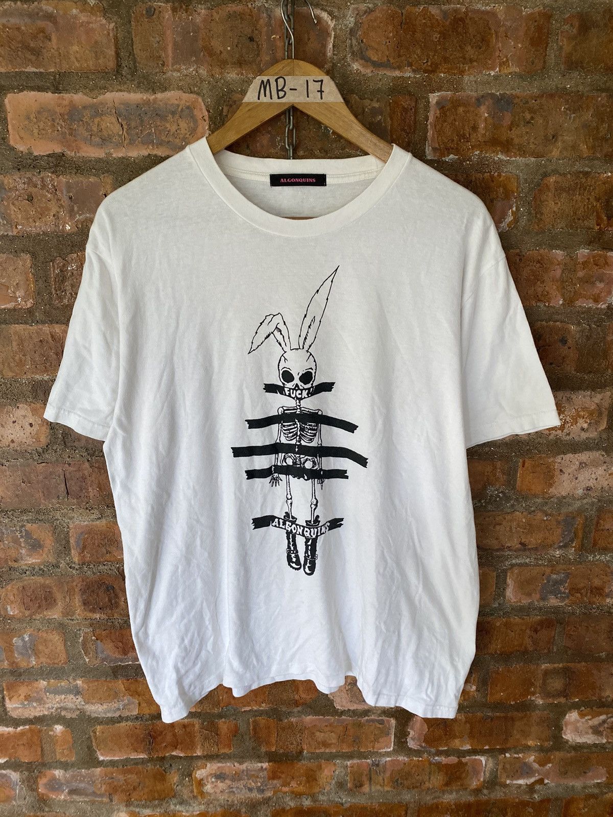 Hysteric Glamour 2000s Algonquins Fuck Punked skull rabit Size US M / EU 48-50 / 2 - 2 Thumbnail