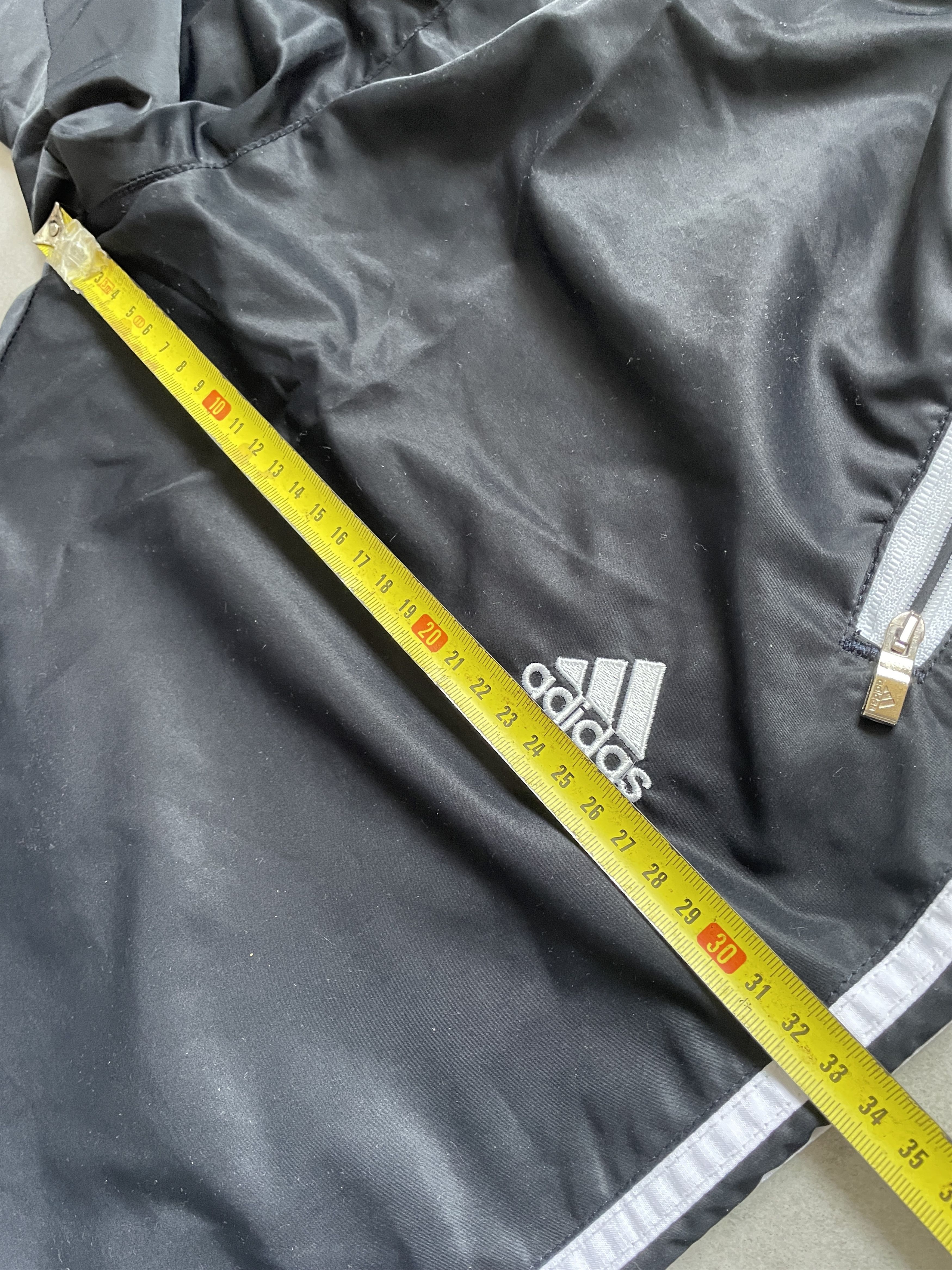 Adidas Y2K ADIDAS BLACK WHITE GERMANY BLOKECORE TRACKSUIT Size US L / EU 52-54 / 3 - 11 Thumbnail