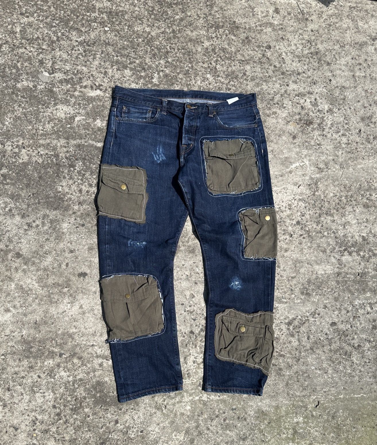 Carhartt Y2K Carhartt Jeans Cargo Pants Streetwear Custom Rare XL USA Size US 36 / EU 52 - 2 Thumbnail