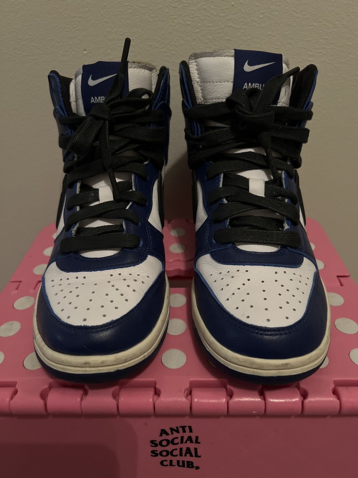 Ambush Design × Nike Nike Dunk High AMBUSH DEEP ROYAL Size US 5 / EU 37 - 3 Thumbnail