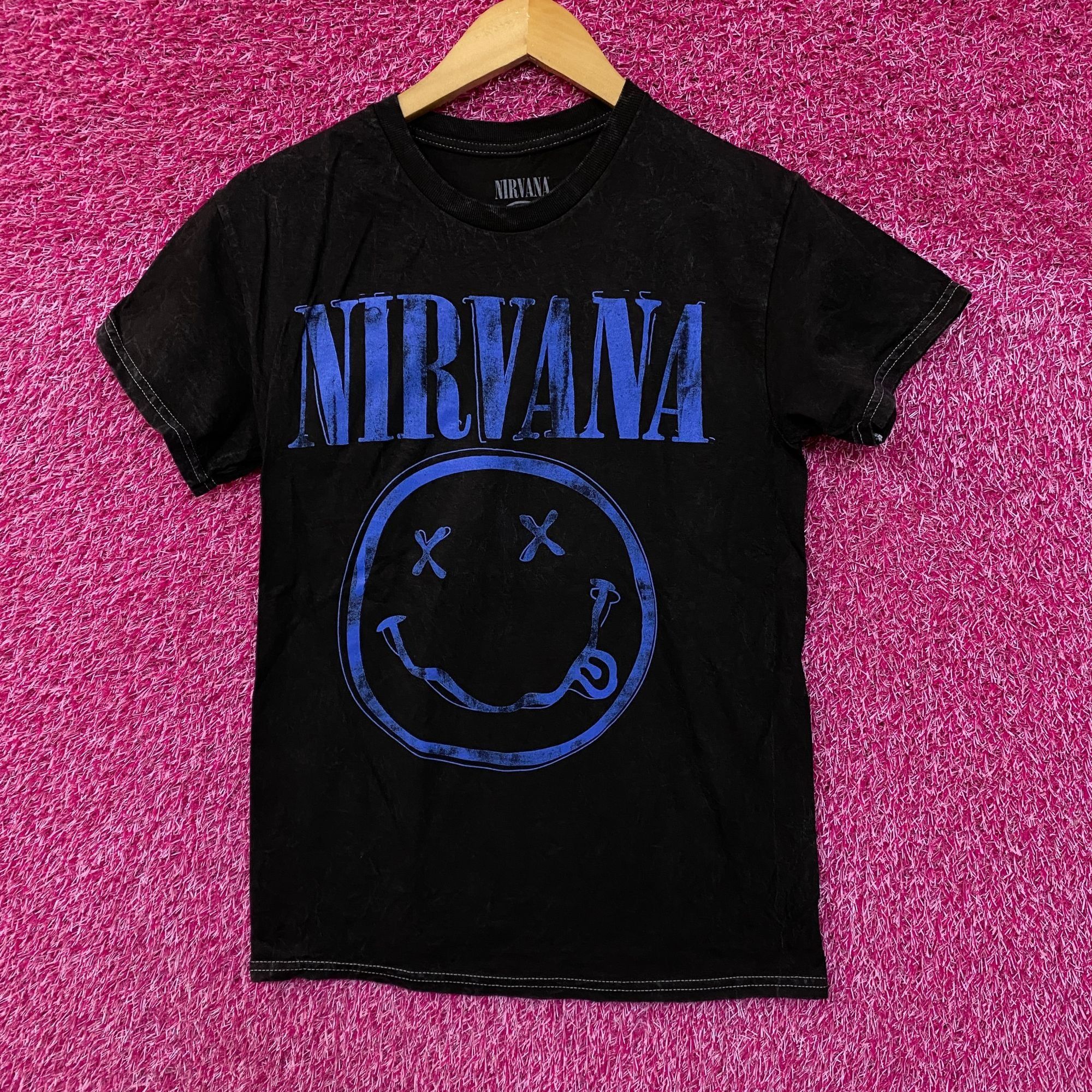 Nirvana Nirvana Nevermind Tour Logo Dead Smiley Grunge Band Tee S Size US S / EU 44-46 / 1 - 1 Thumbnail