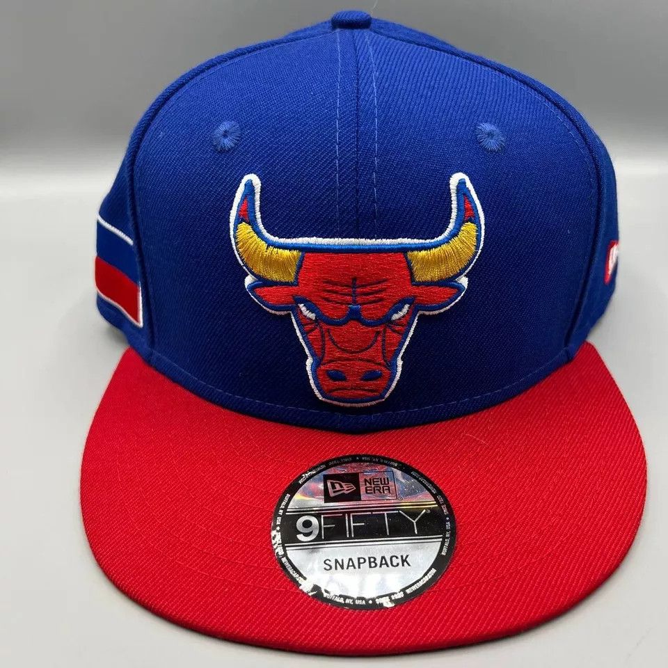 New Era Chicago Bulls Hat Men Philippine Flag NBA Snap Back Cap New Size ONE SIZE - 2 Thumbnail