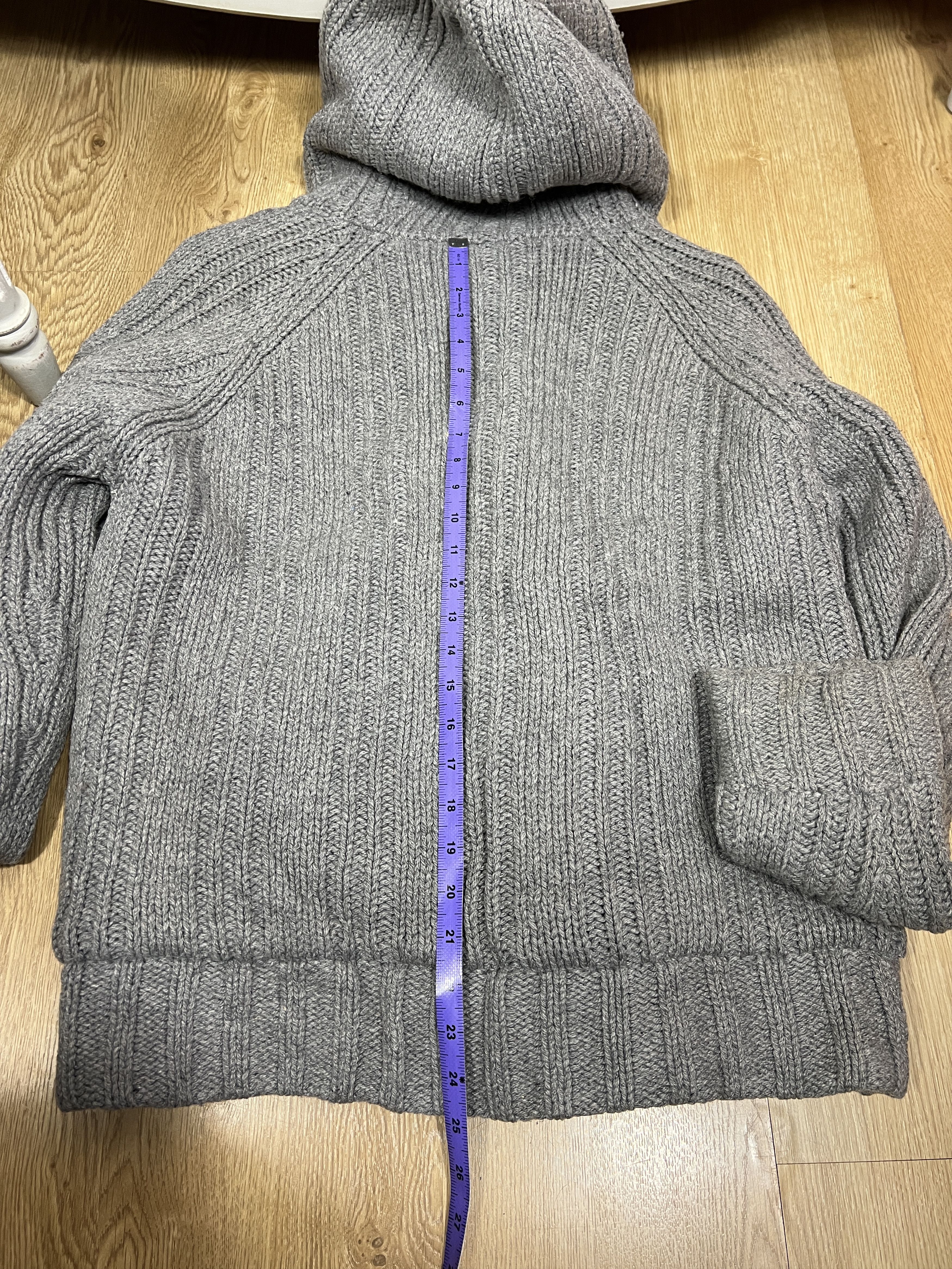 Schott × Vintage schott nyc cable knit hoodie military sherpa jacket size l Size US L / EU 52-54 / 3 - 14 Thumbnail