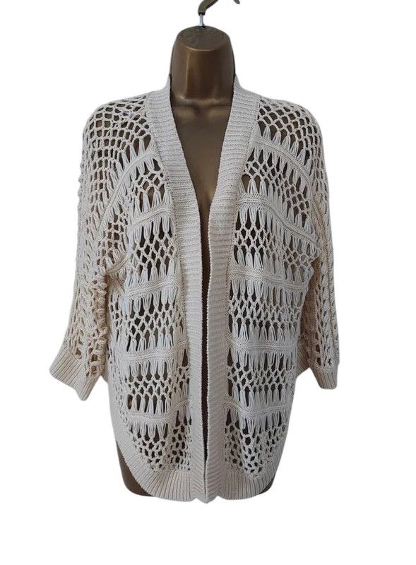 Vintage Falmer Heritage crochet cardigan M Size M / US 6-8 / IT 42-44 - 1 Thumbnail
