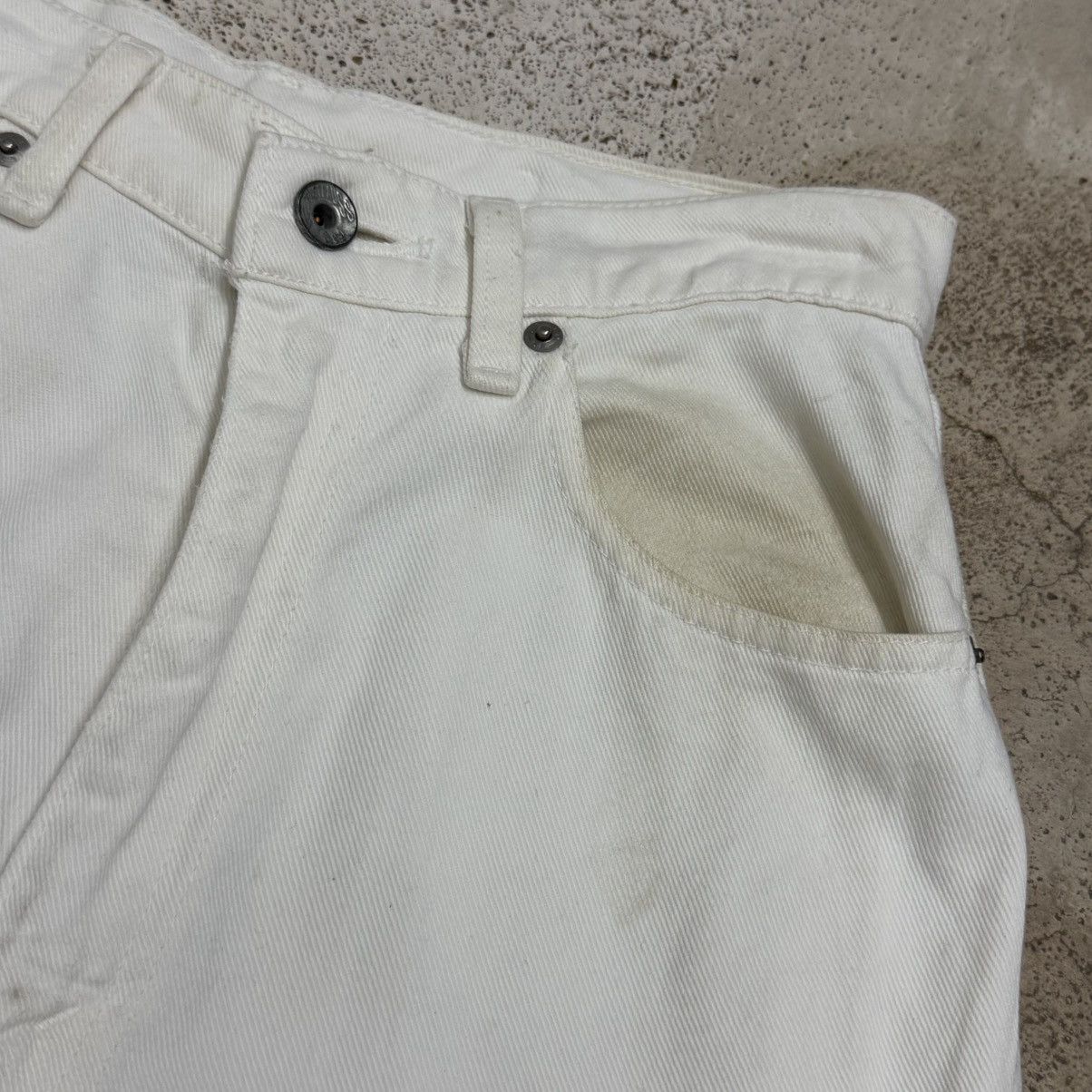 Levi's Vintage 96’s Levis Wide Straight Japan Stretch Denim Pants Size 30" / US 8 / IT 44 - 8 Thumbnail