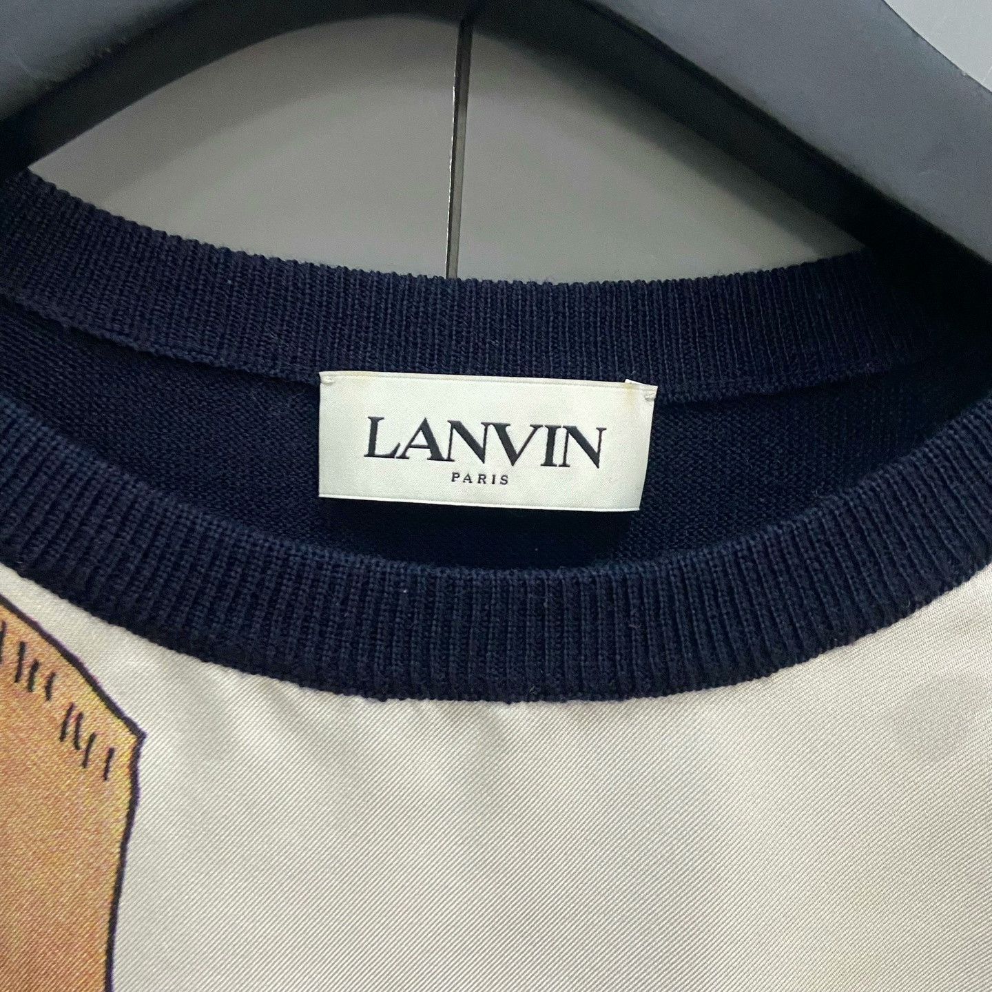 Lanvin LANVIN City Elephant Knit Sweater Size US XL / EU 56 / 4 - 2 Thumbnail