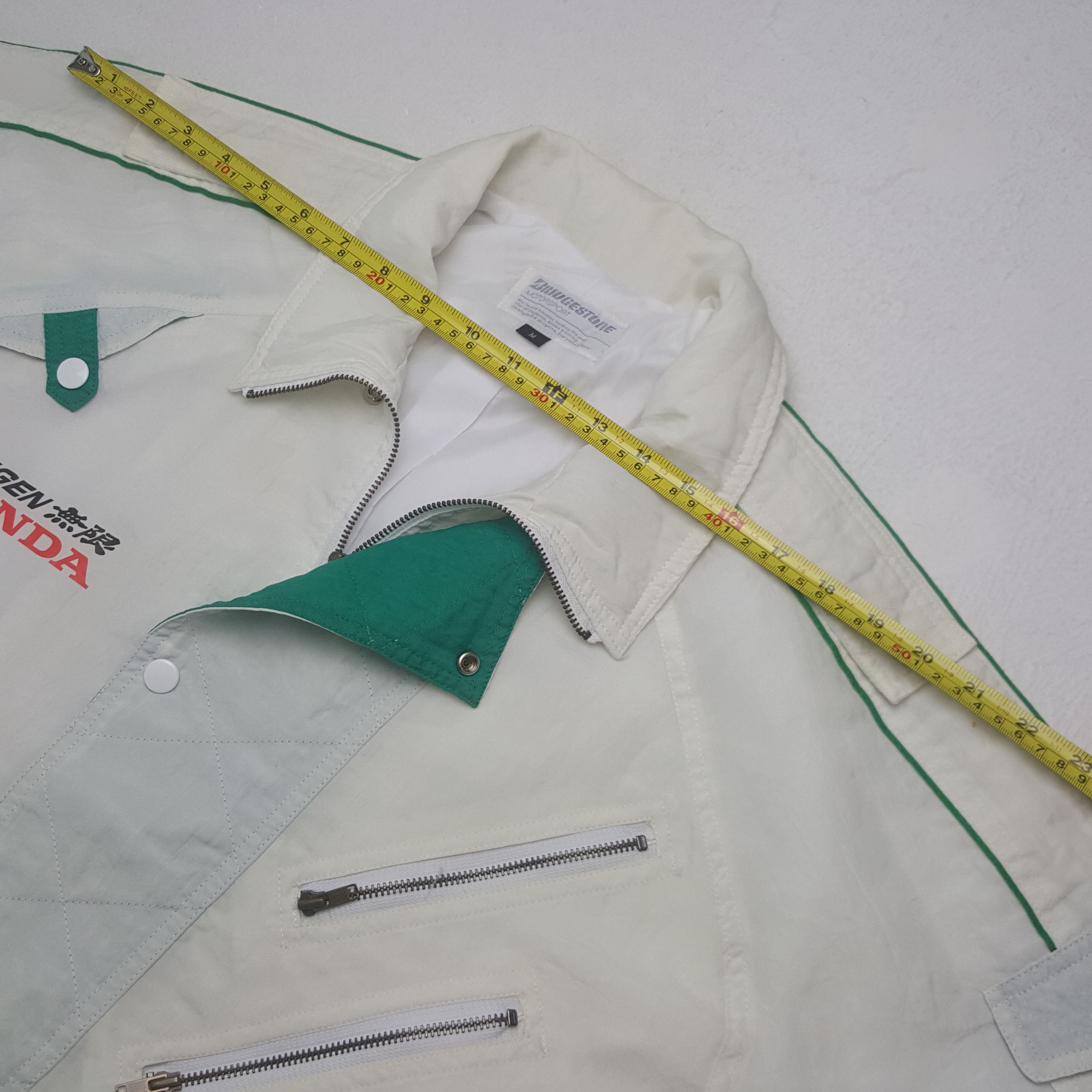 Honda Vintage Bridgestone Mugen Honda Racing Custom Jacket C300N14 Size US L / EU 52-54 / 3 - 6 Thumbnail