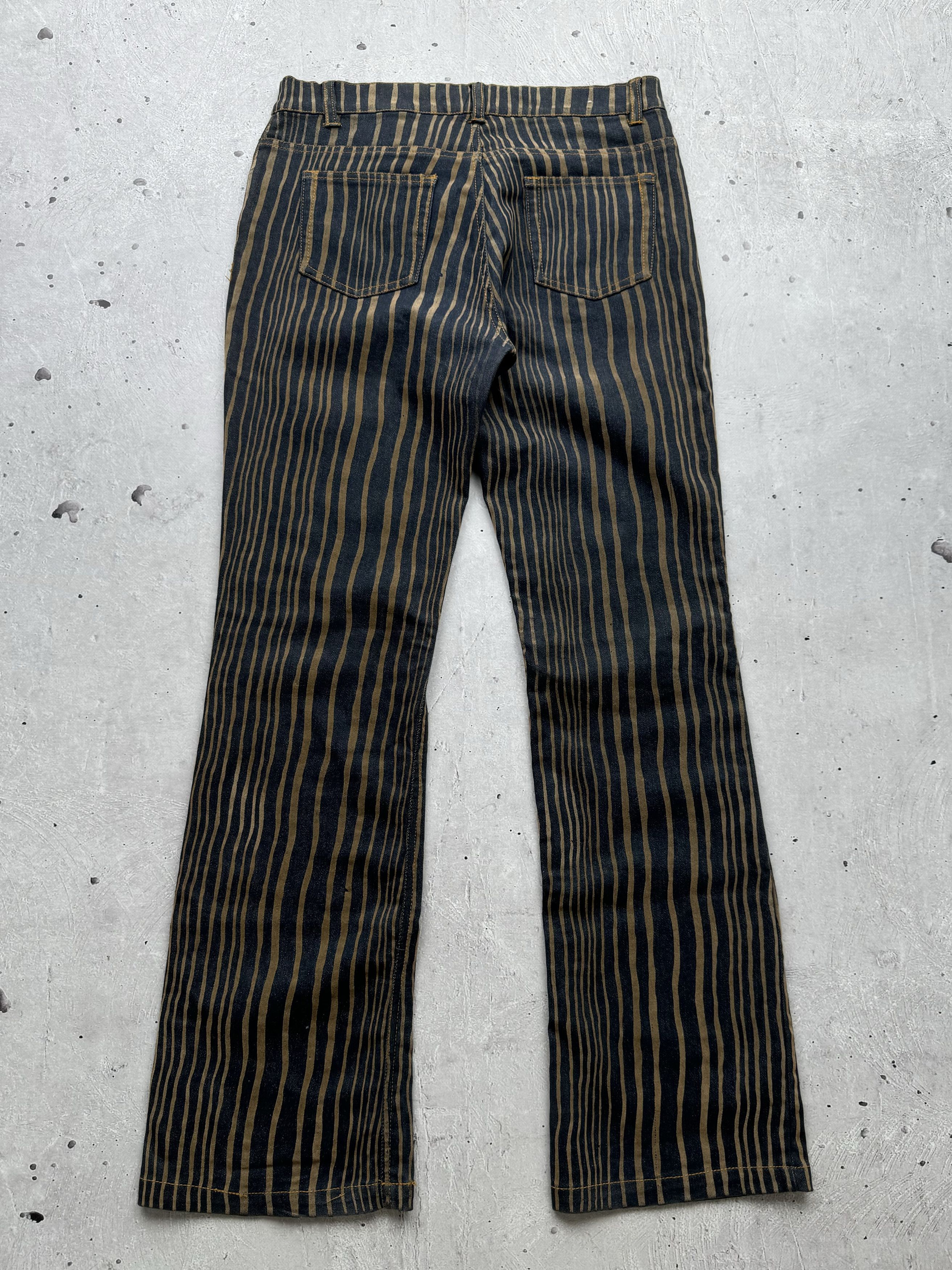 Japanese Brand × Vintage Vintage Flared Amazing Jeans Size 29" - 6 Thumbnail