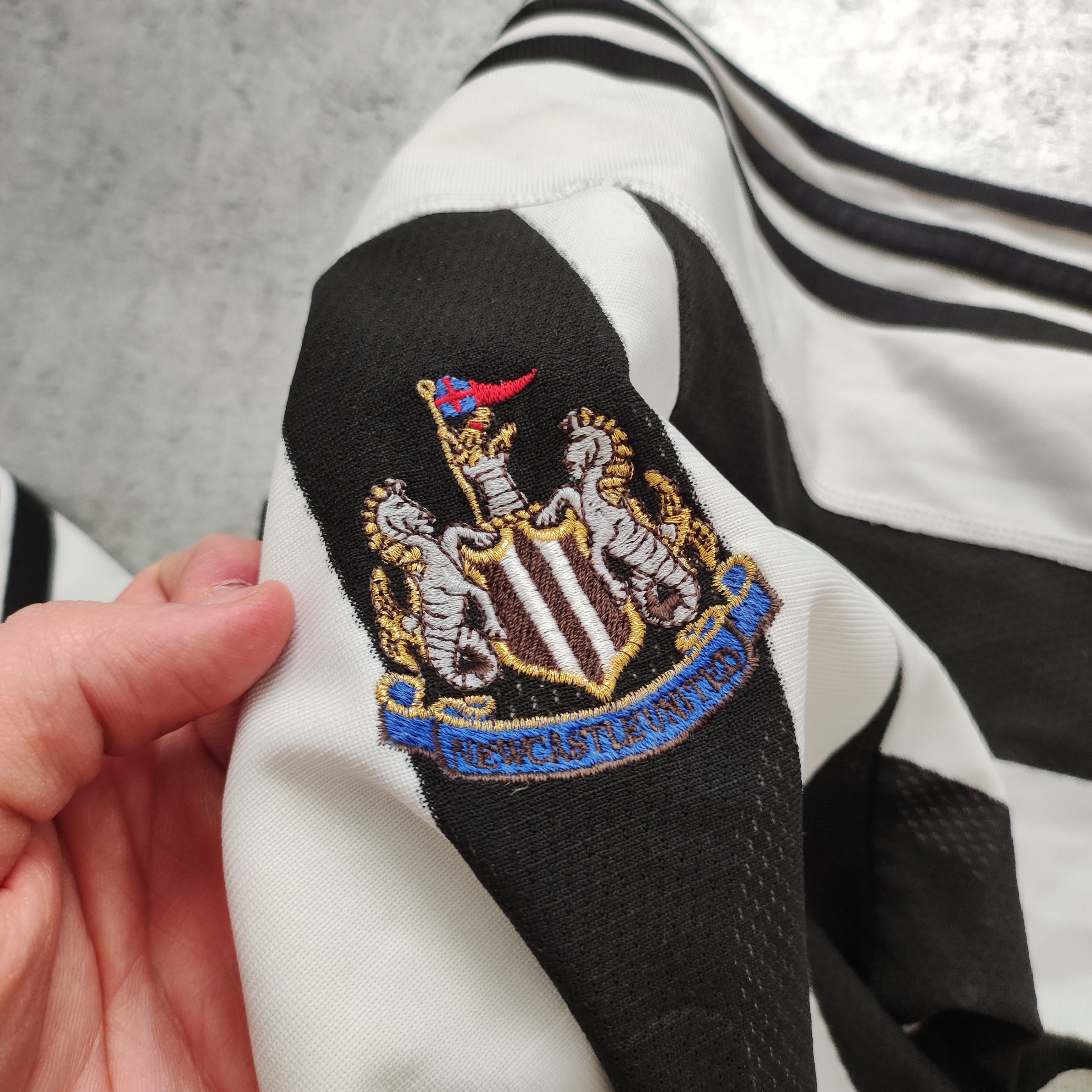 Adidas × Vintage RARE 2003 Adidas x Newcastle United Retro Football Jersey Size US M / EU 48-50 / 2 - 8 Thumbnail
