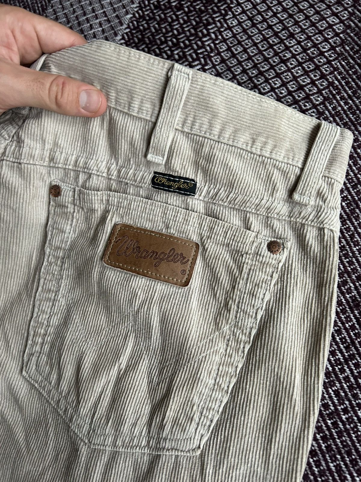 Wrangler Vintage Wrangler 90s Velvet Denim Jeans Western Style W36 Size US 36 / EU 52 - 4 Thumbnail