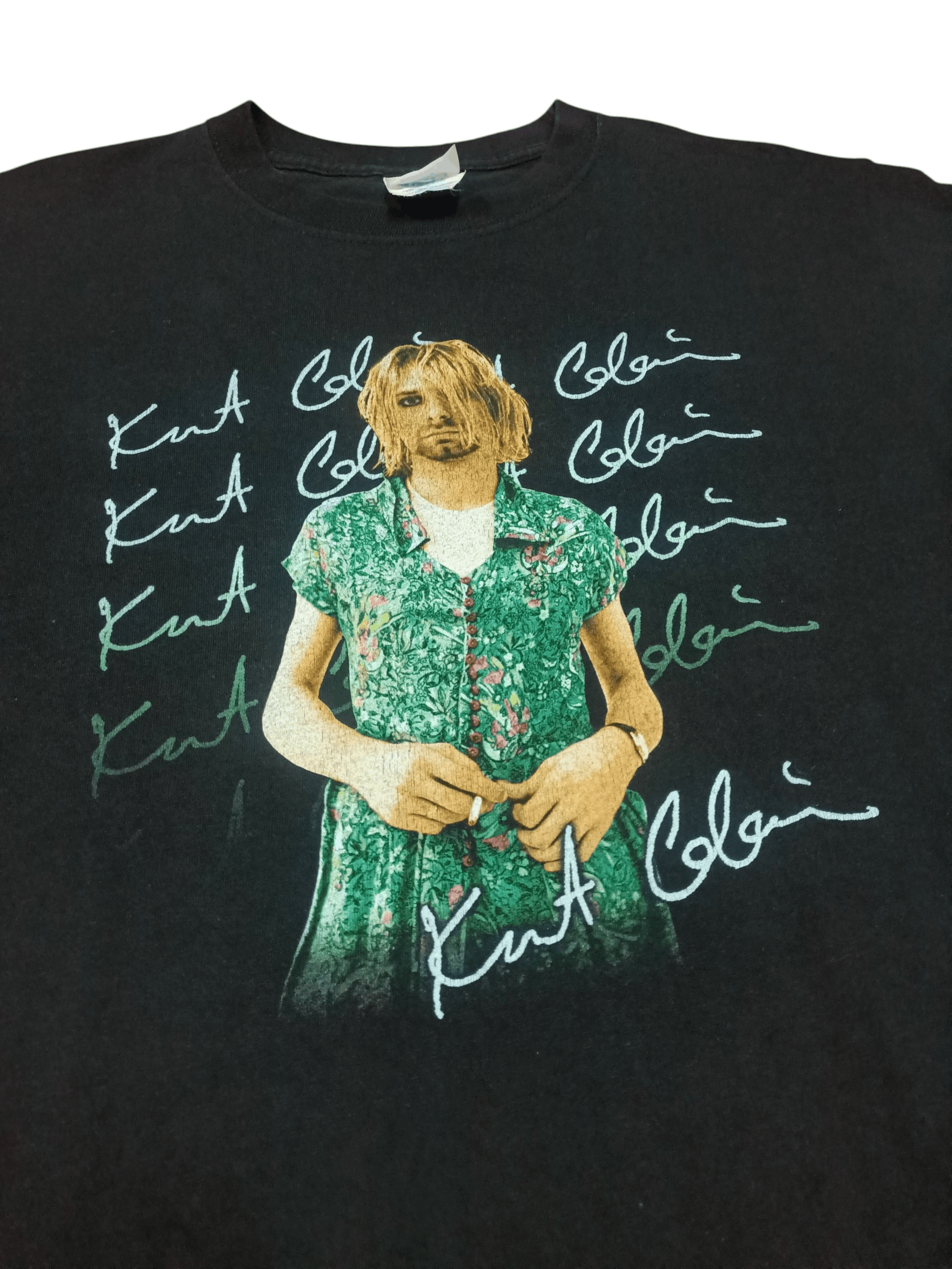 Vintage VINTAGE KURL COBAIN x NIRVANA x ICONIC SIGNED Size US M / EU 48-50 / 2 - 1 Thumbnail