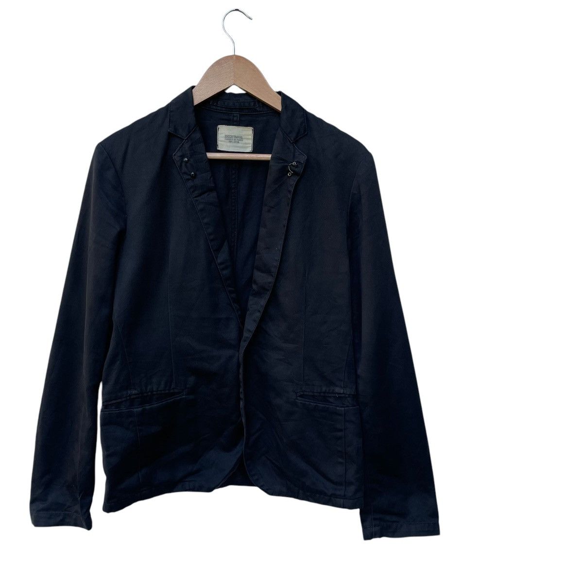 CABANE de ZUCCa × Issey Miyake × Zucca Zucca Dual Pocket Cropped Jacket Made In Japan Size M / US 6-8 / IT 42-44 - 1 Thumbnail